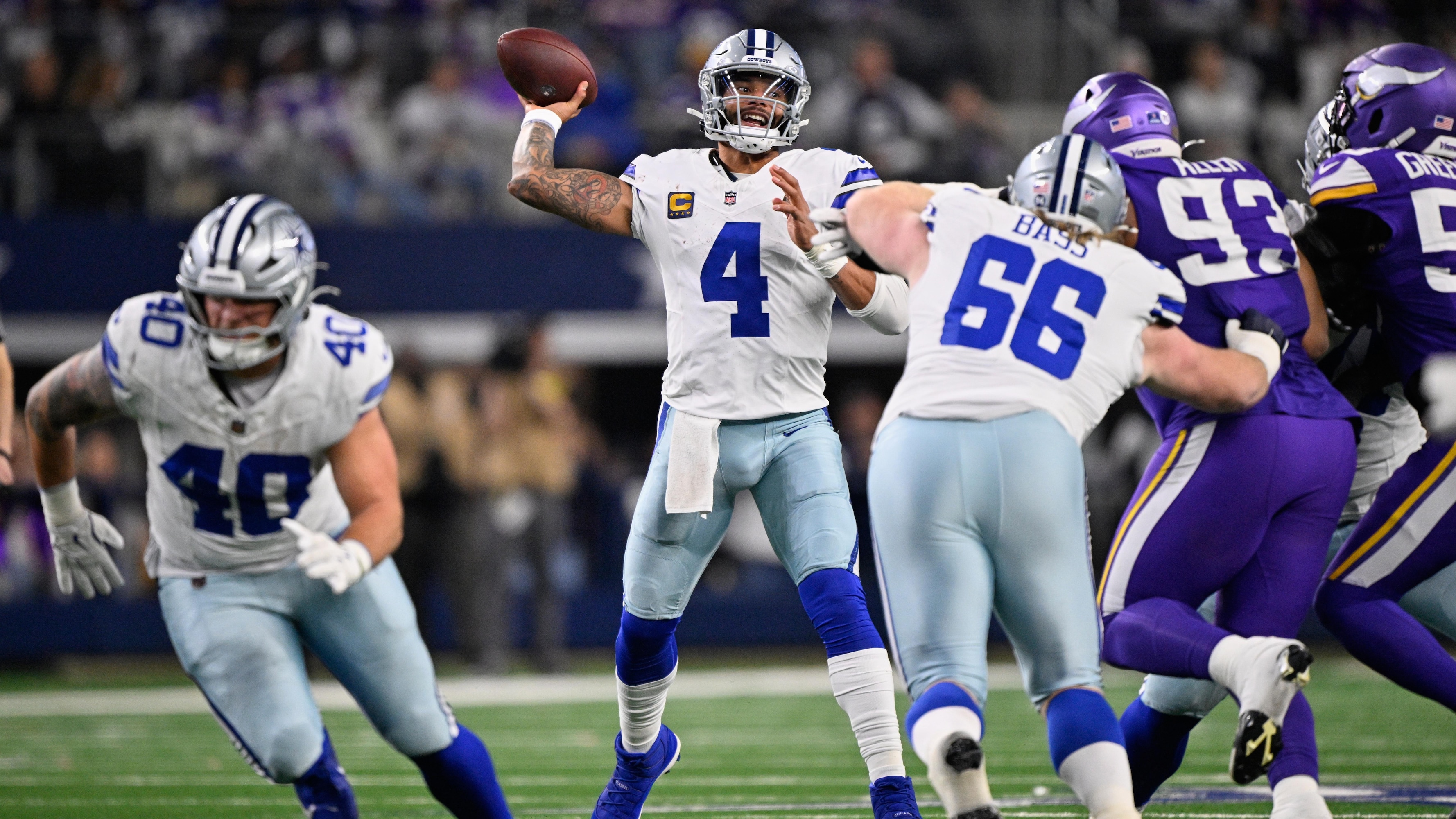 Dak, Cowboys Called Out By NFL Fans as Playoff Hopes Dwindle After Loss to Vikings