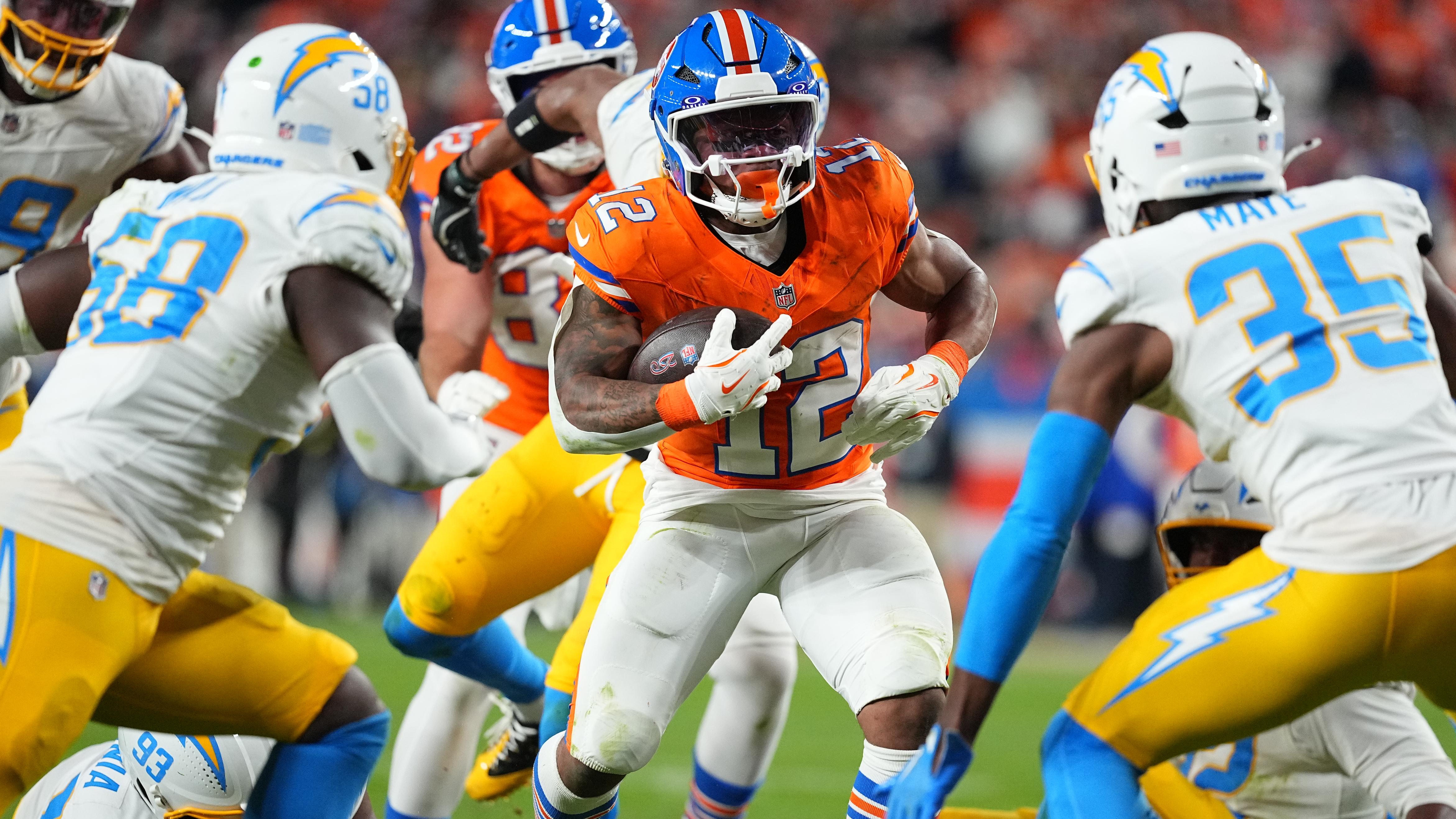 Chargers Broncos Football