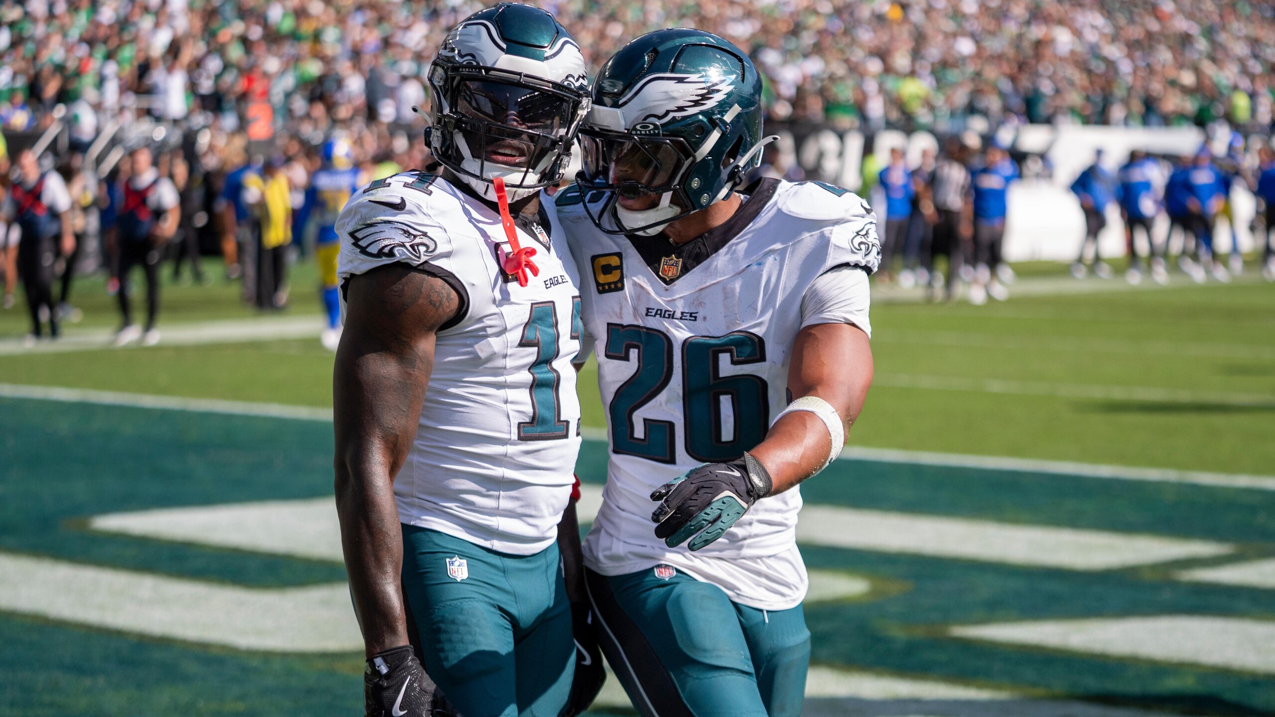 Rams Eagles Football
