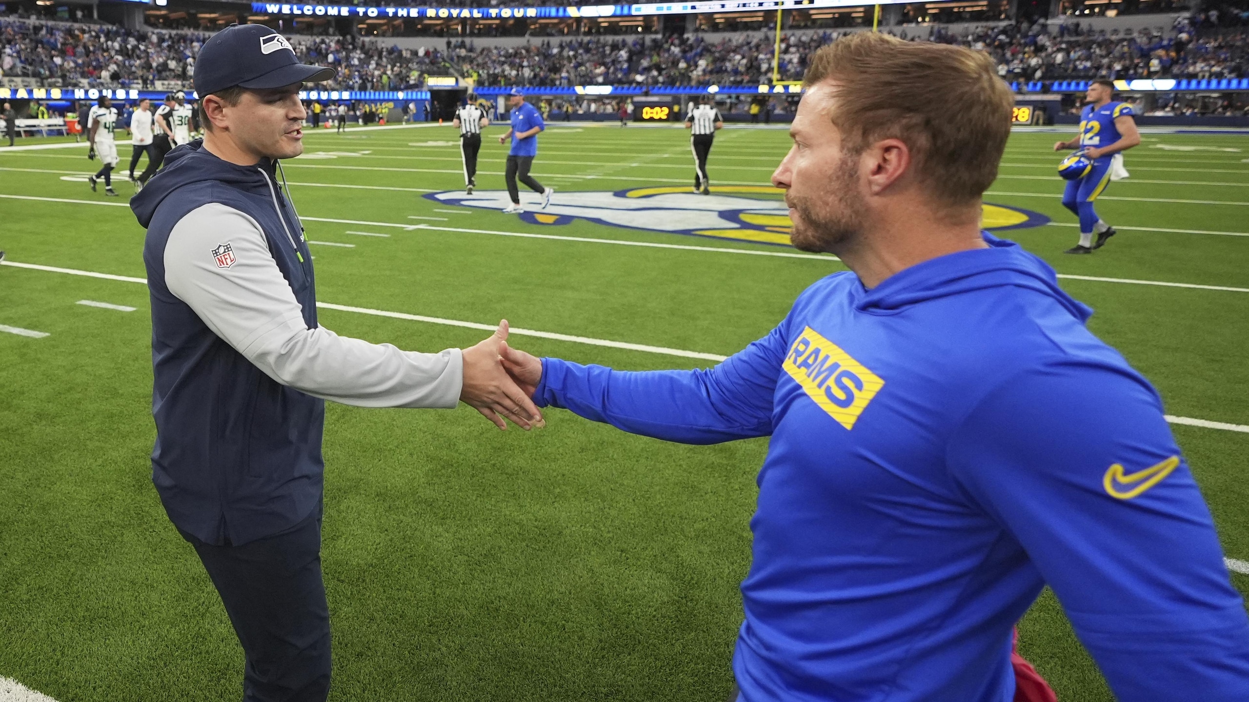Seahawks Rams Football
