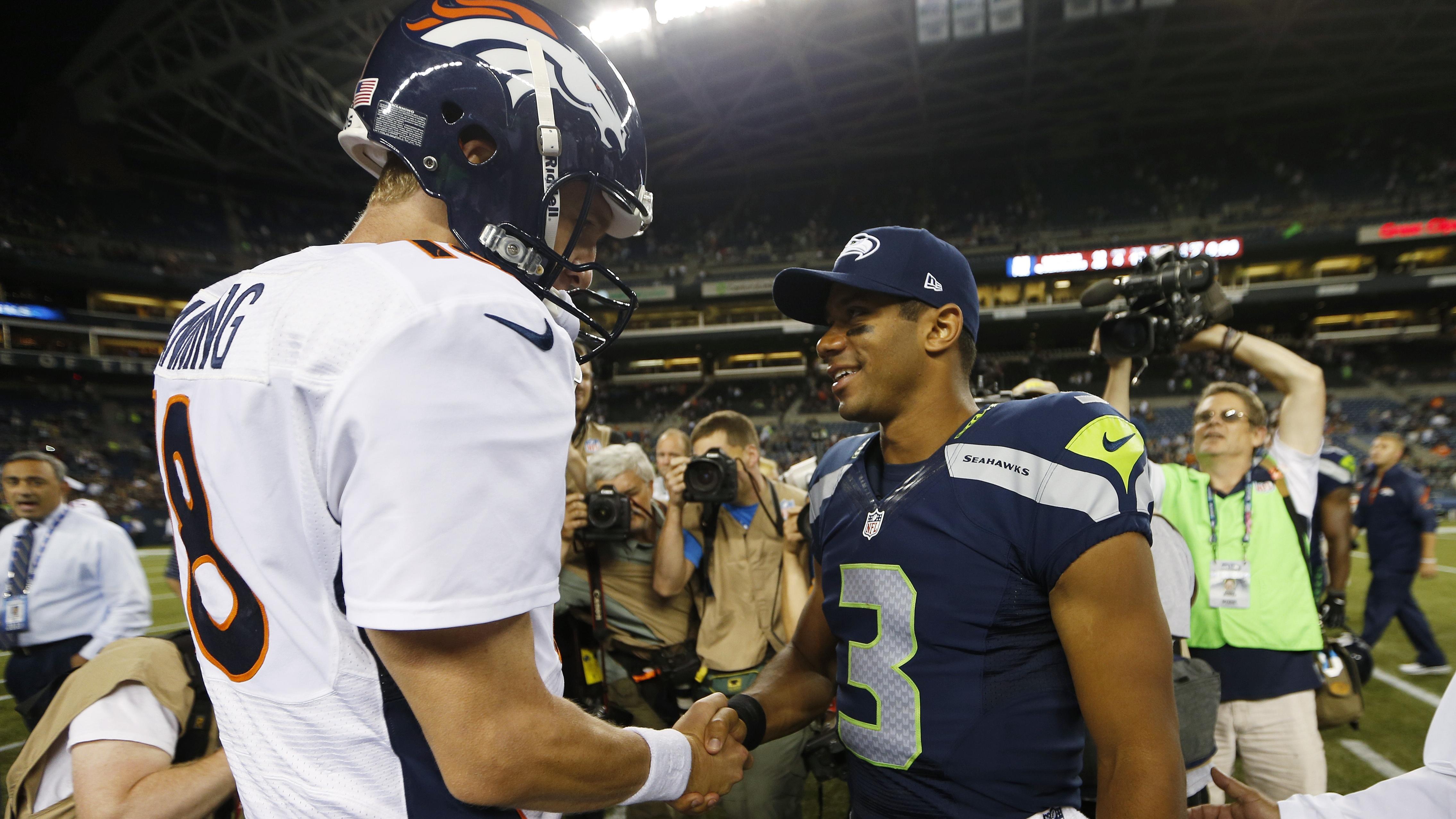 Broncos Seahawks Football