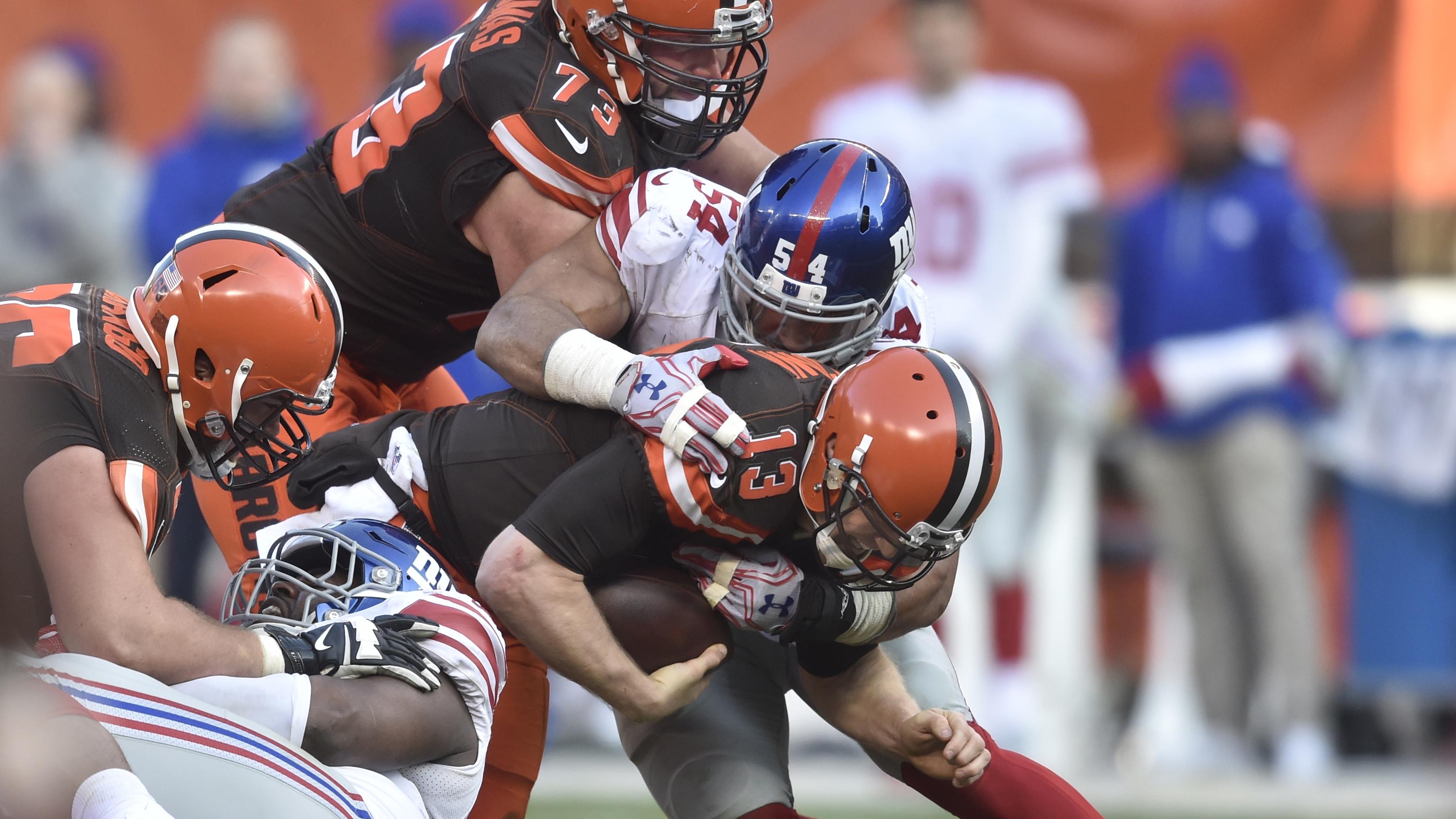 Giants Browns Football