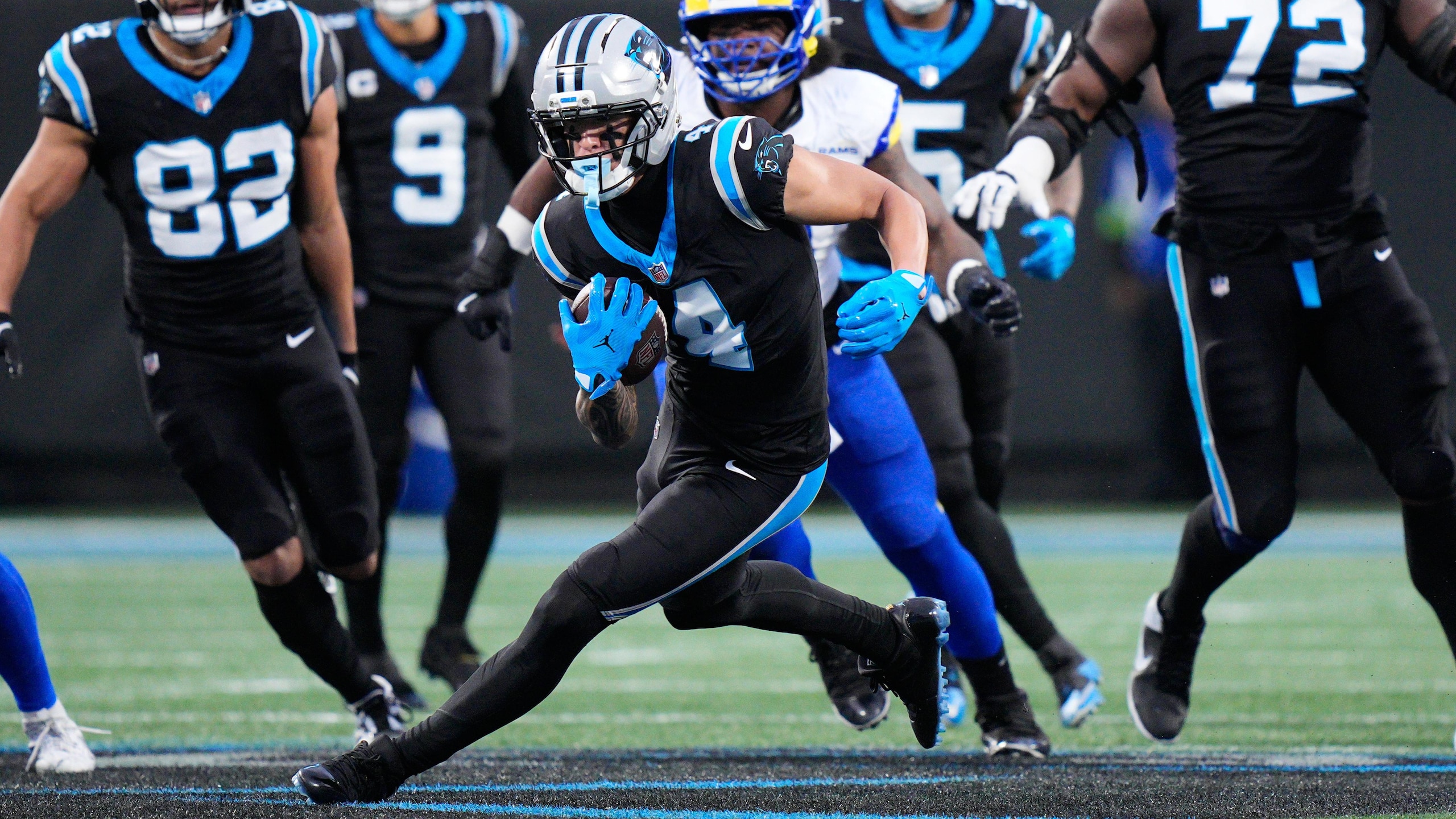 Rams Panthers Football