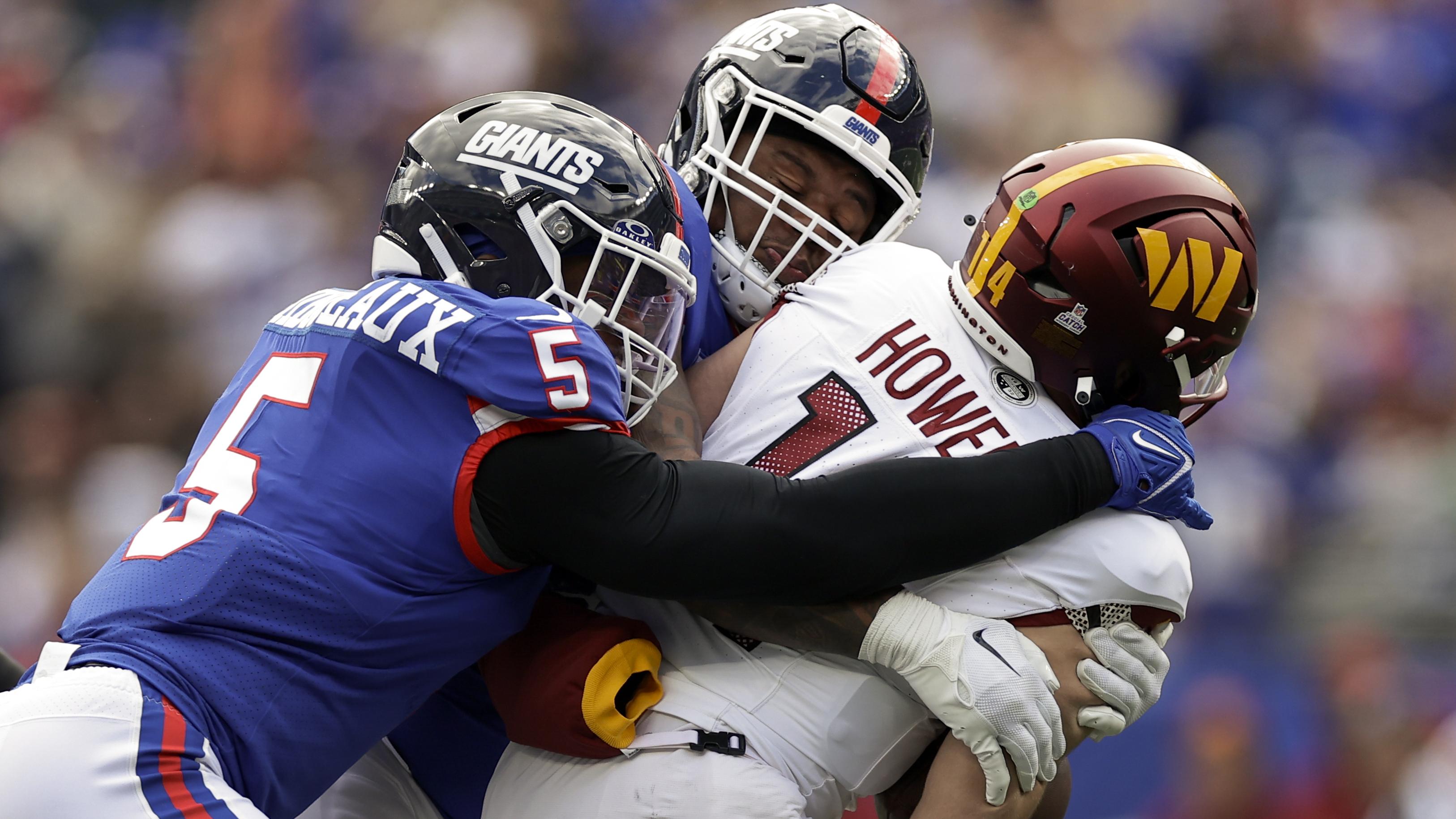 Commanders Giants Football