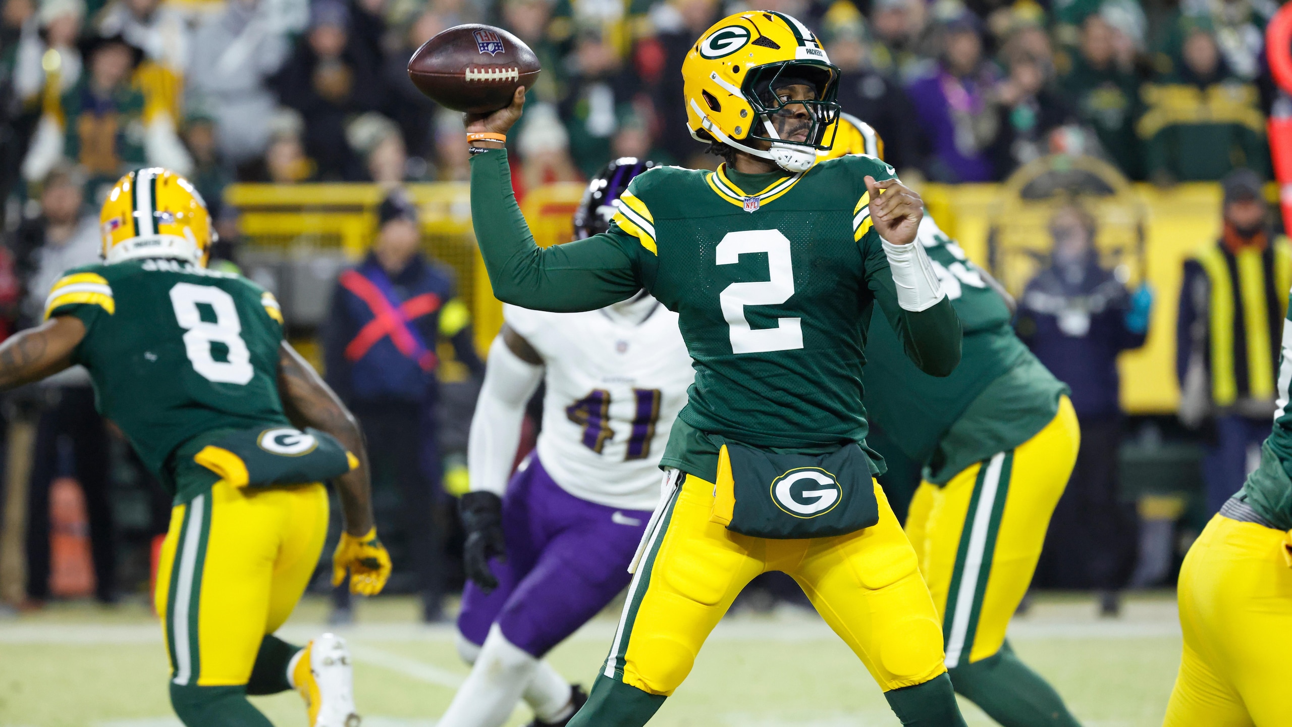 Ravens Packers Football