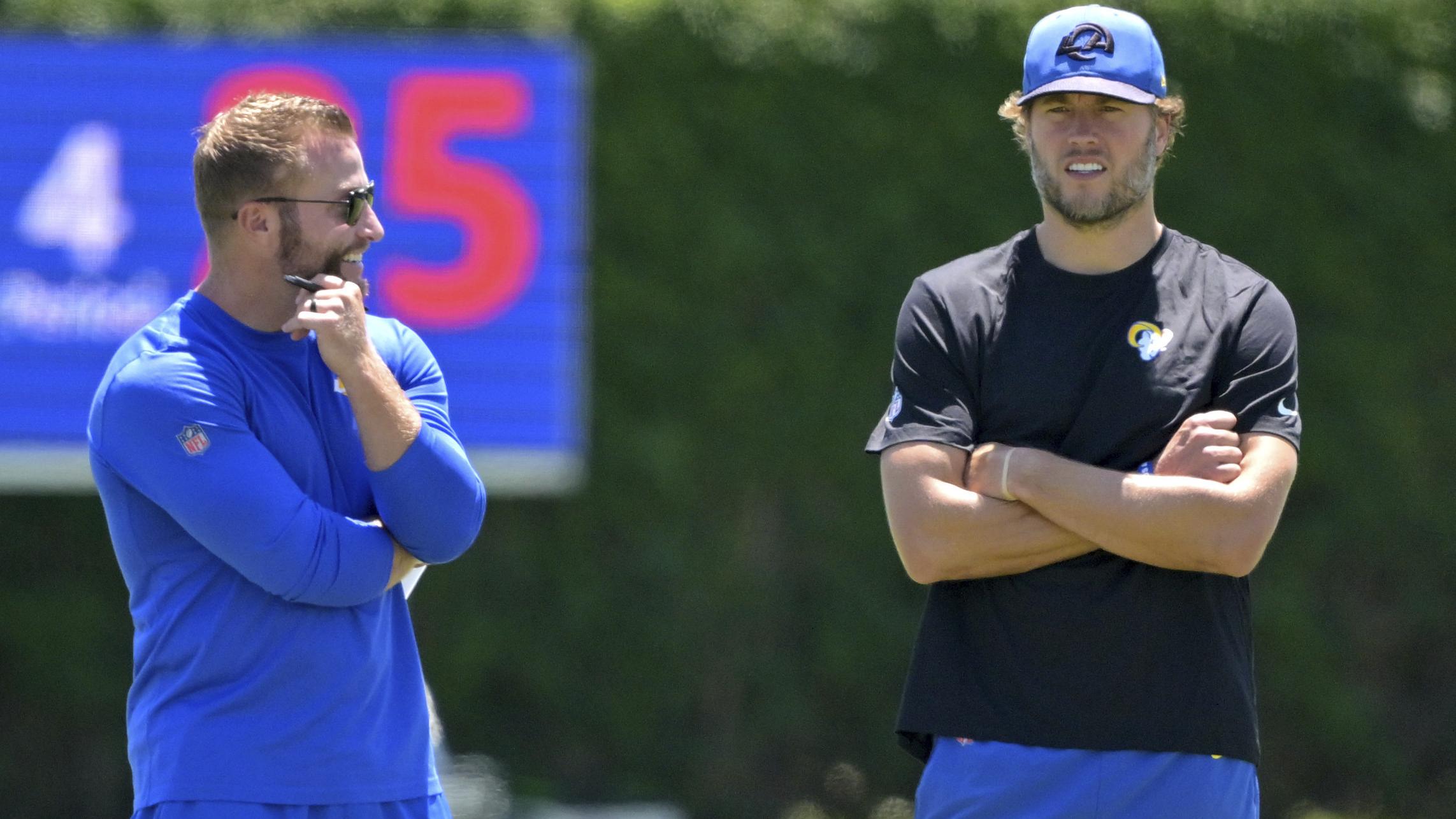 Rams Camp Football