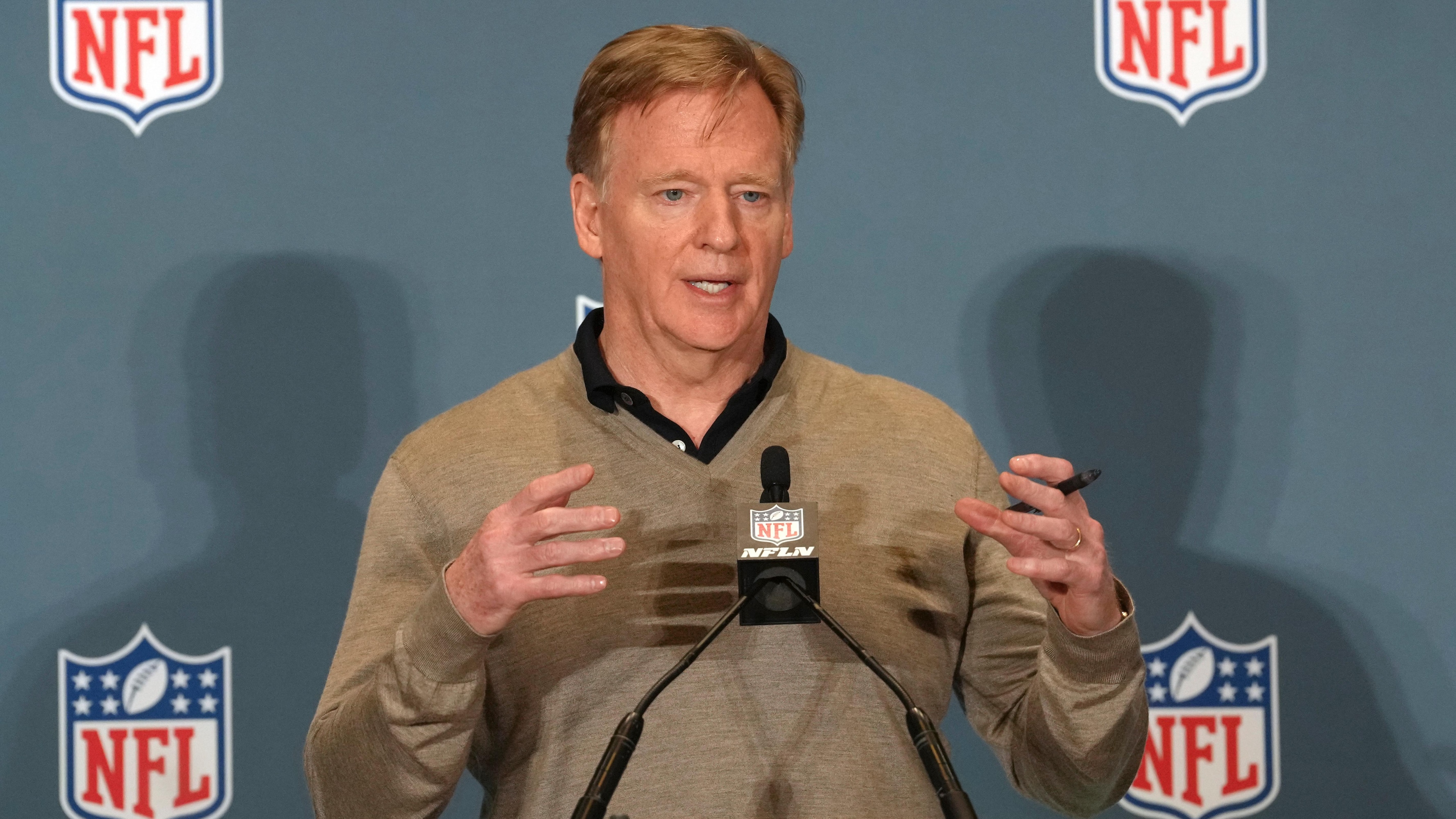 Everything Roger Goodell Said on Replacement Refs, NFL Players in Olympics, Rooney Rule, More