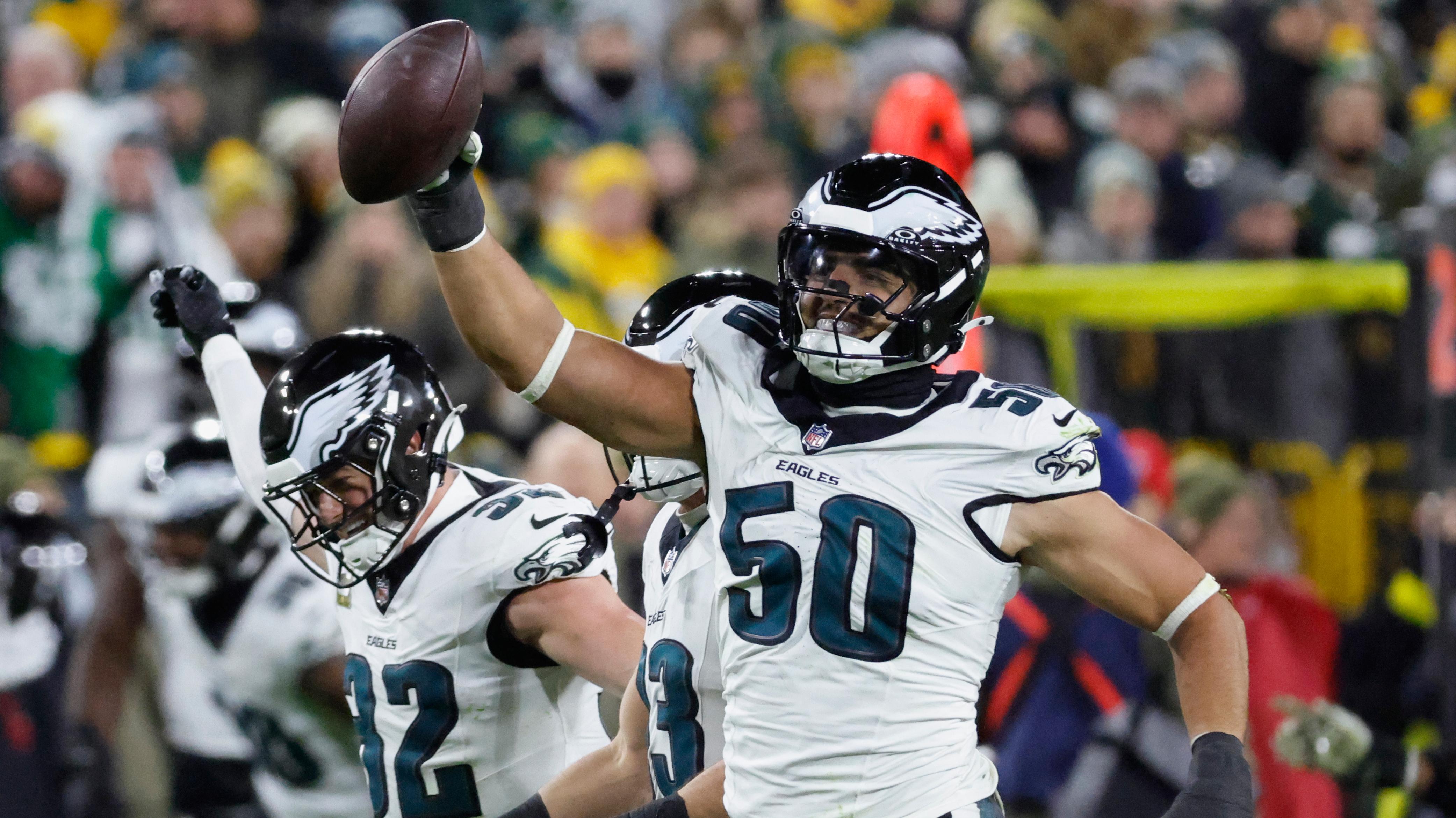 Eagles Packers Football