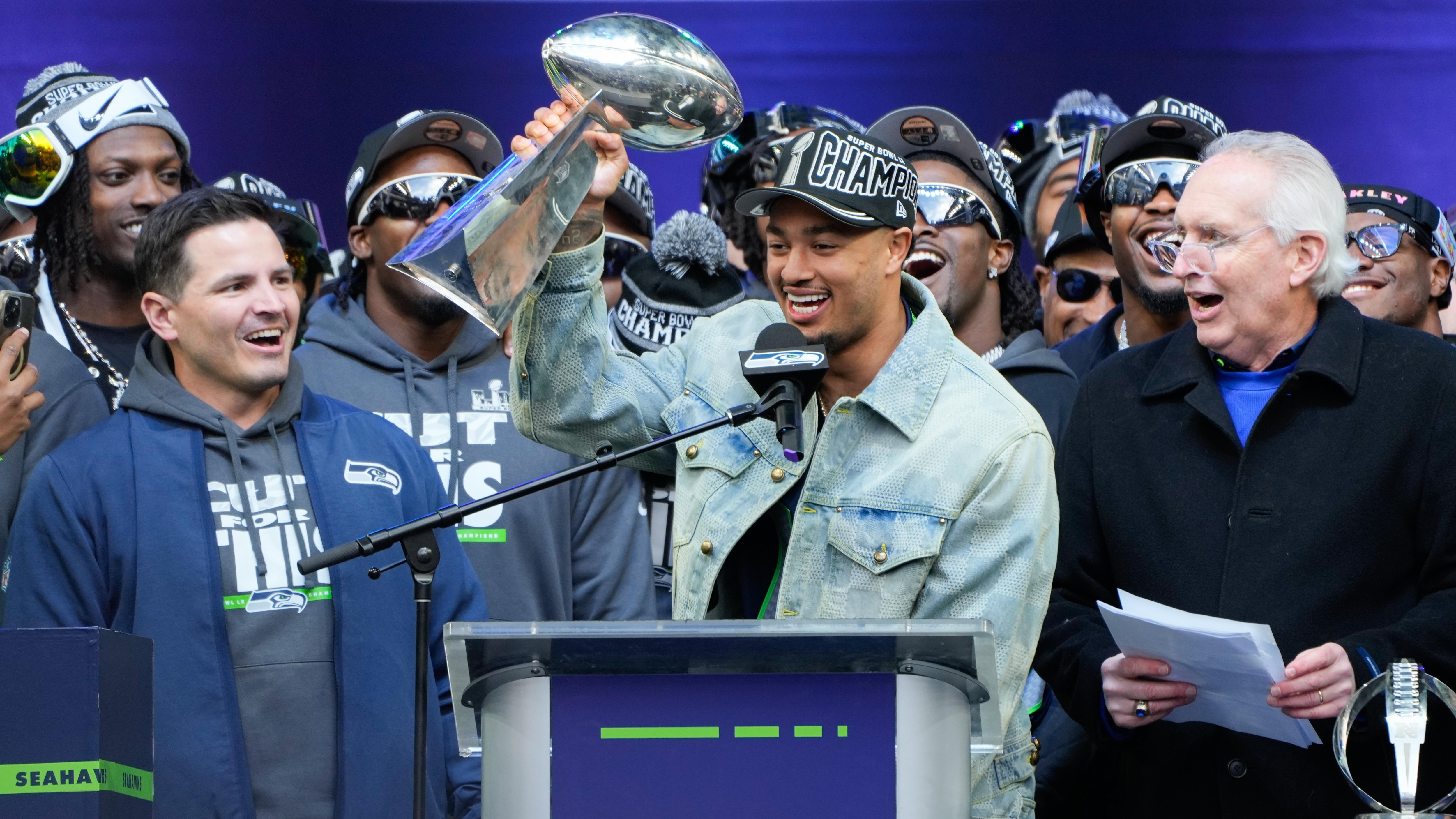 Super Bowl Parade Seahawks Football