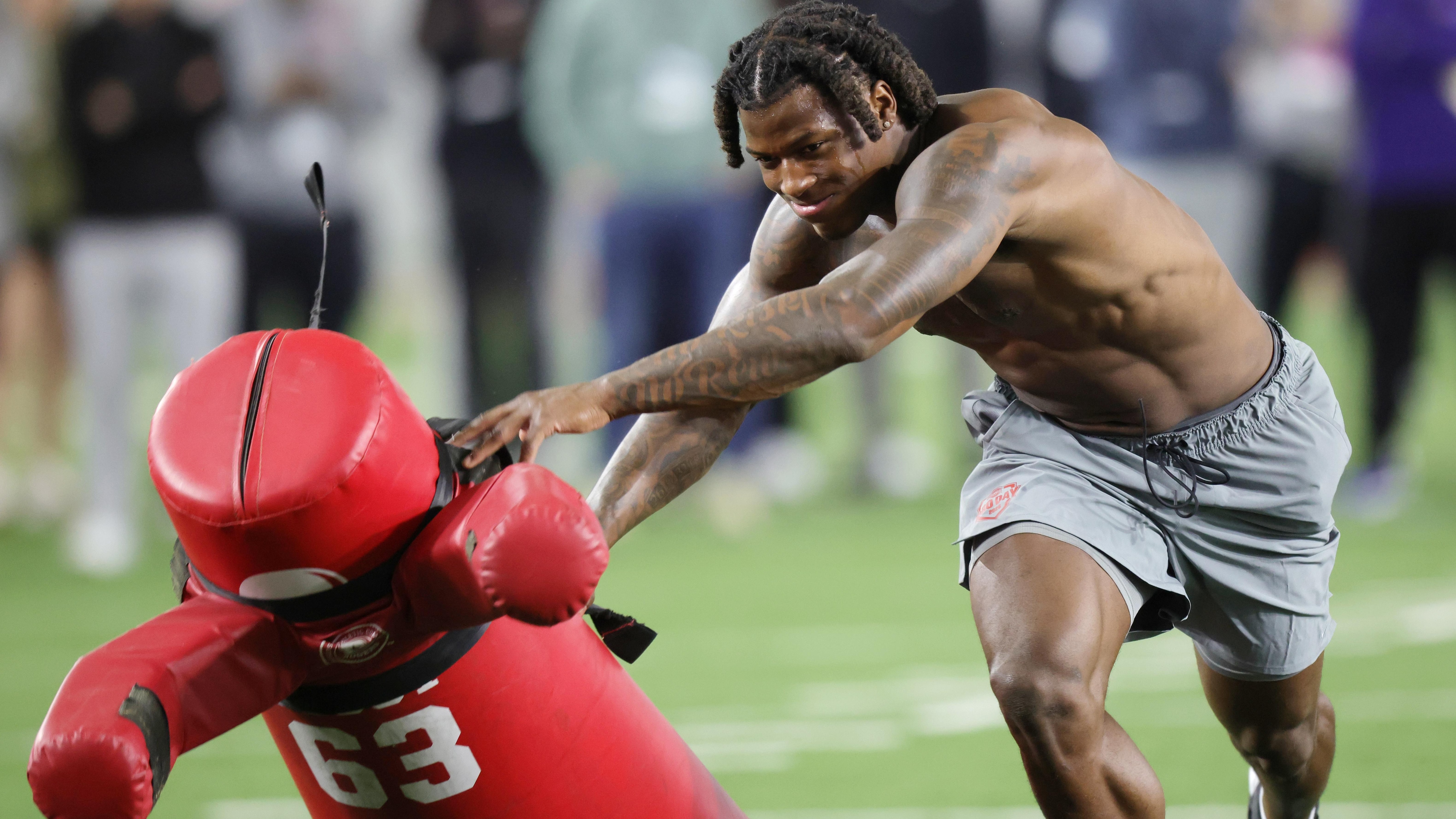 Ohio State Pro Day football