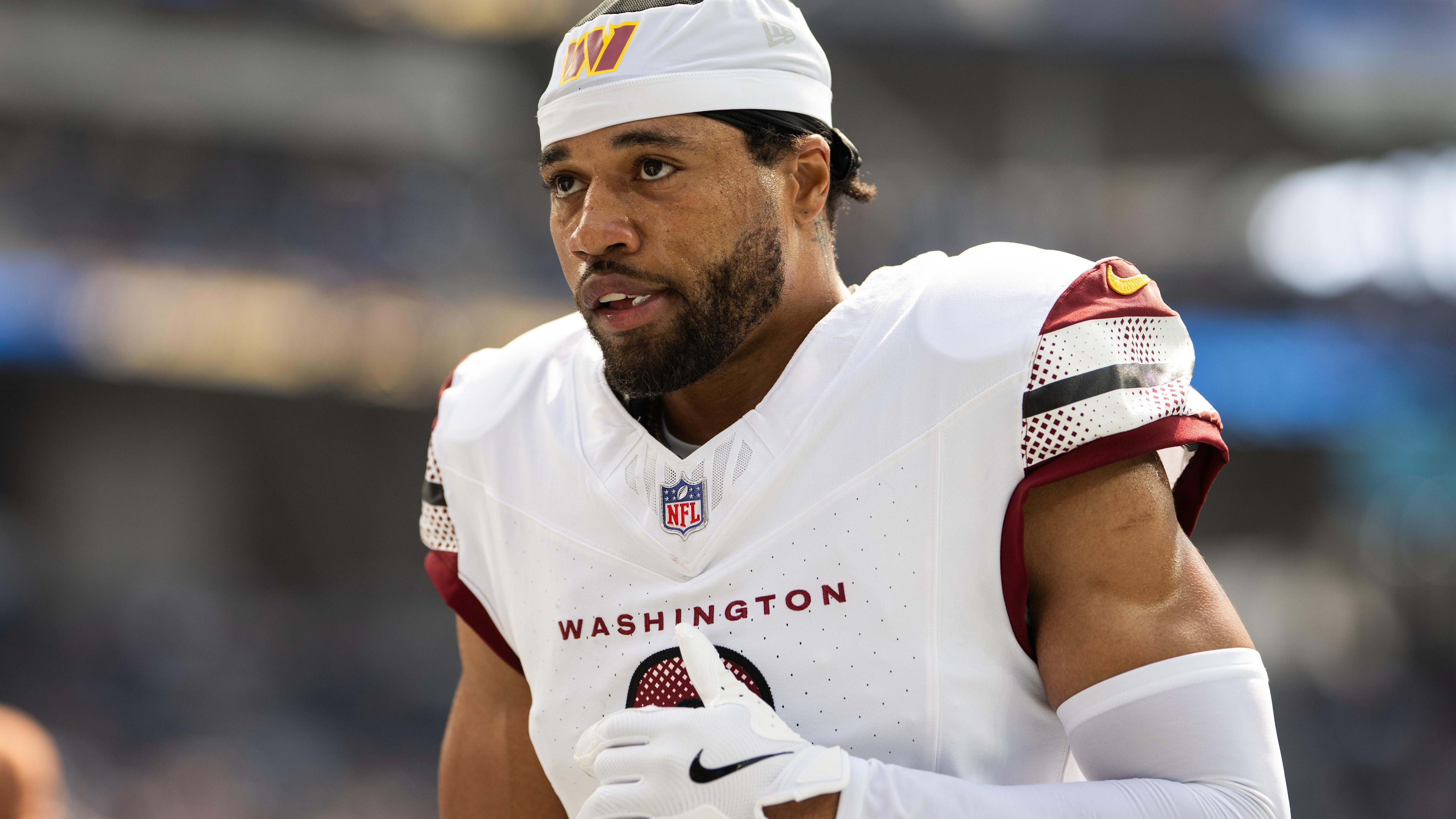 Commanders Lattimore Arrest Football