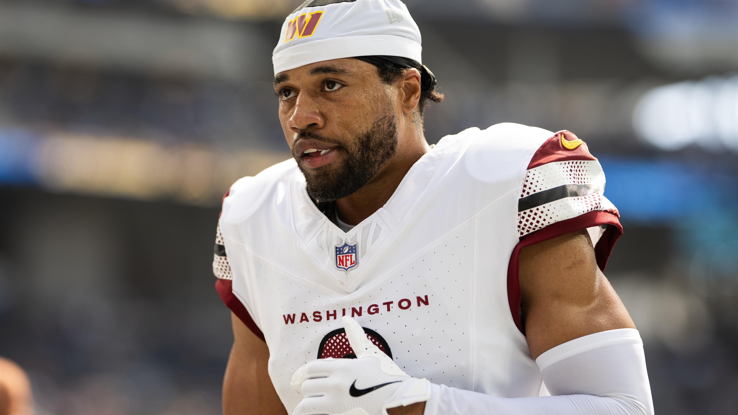 Commanders Lattimore Arrest Football