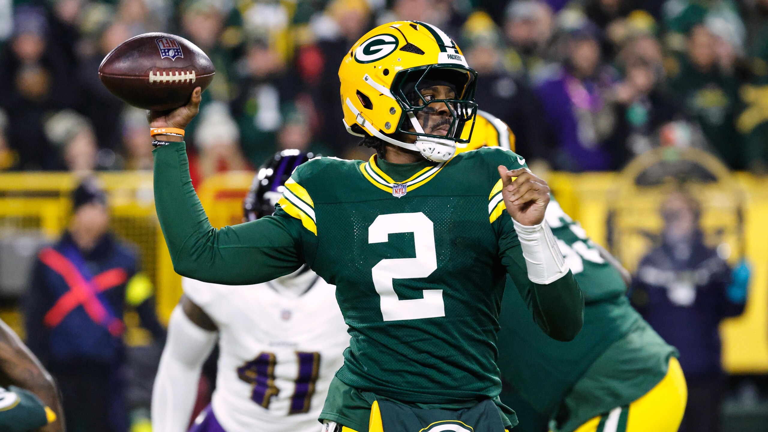 Ravens Packers Football