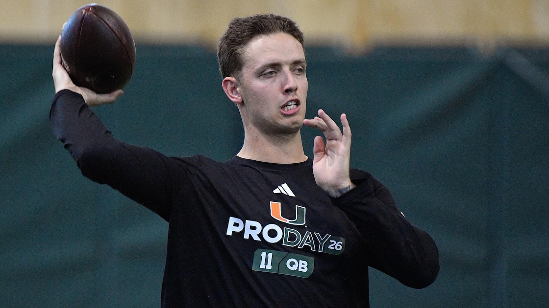 Watch Carson Beck's Top Highlights, Quotes from Miami Pro Day Amid 2026 ...