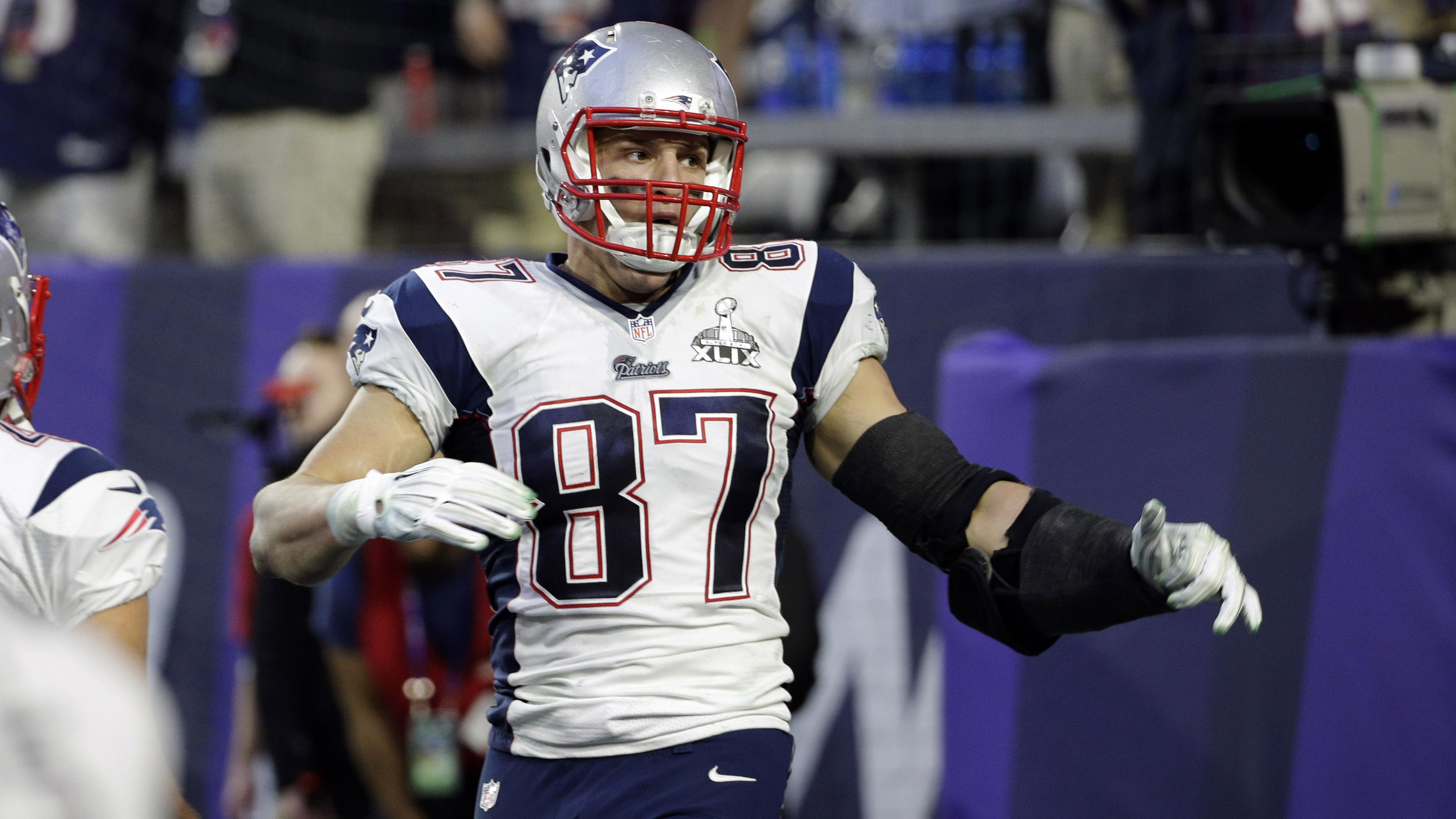 Rob Gronkowski Headlines Legends Up for Vote to be Inducted into Patriots' Hall of Fame
