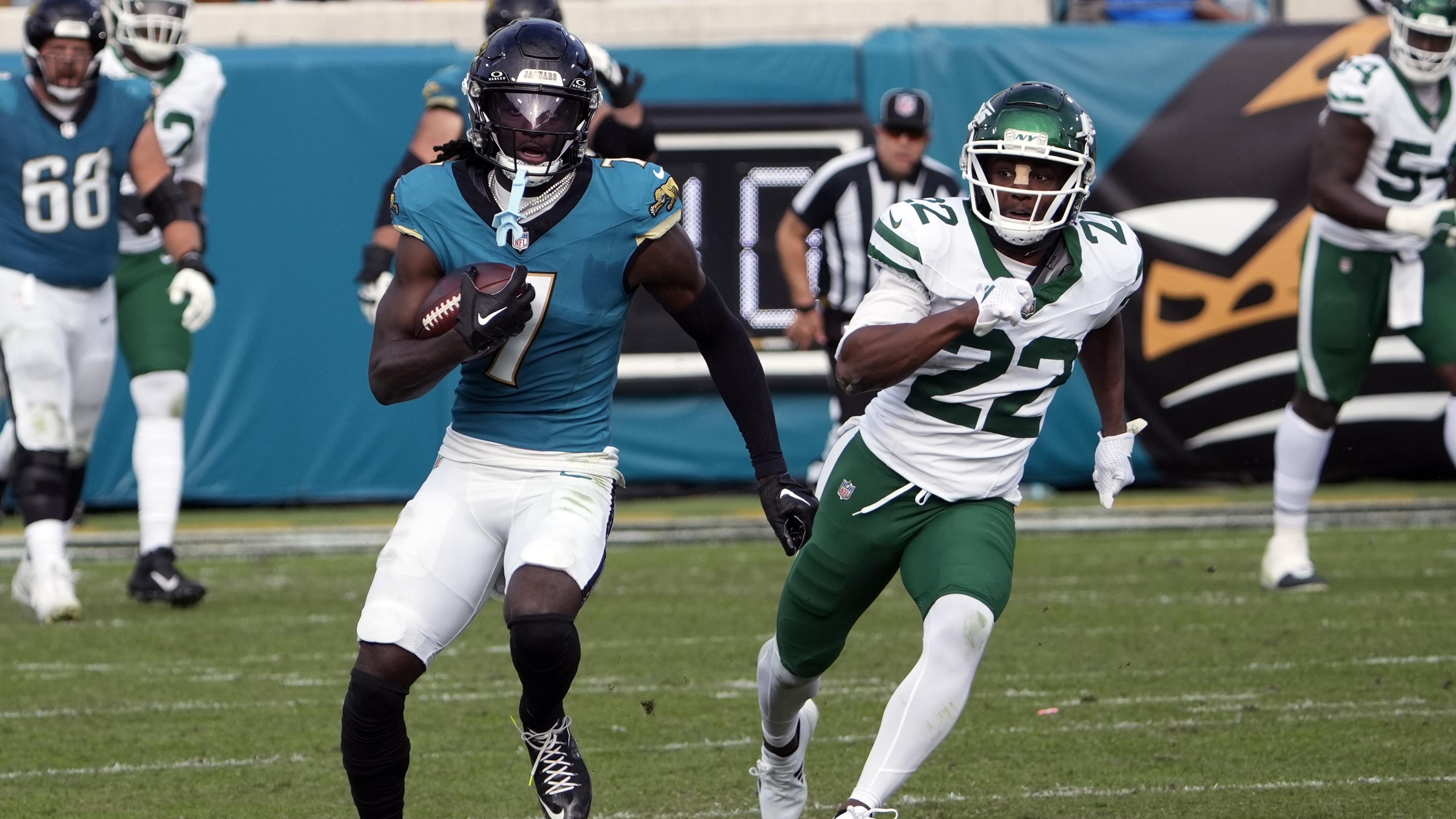 'Don't Sleep' on Jets Trading for WR amid Brian Thomas Jr., Quentin Johnston Rumors, Says Insider