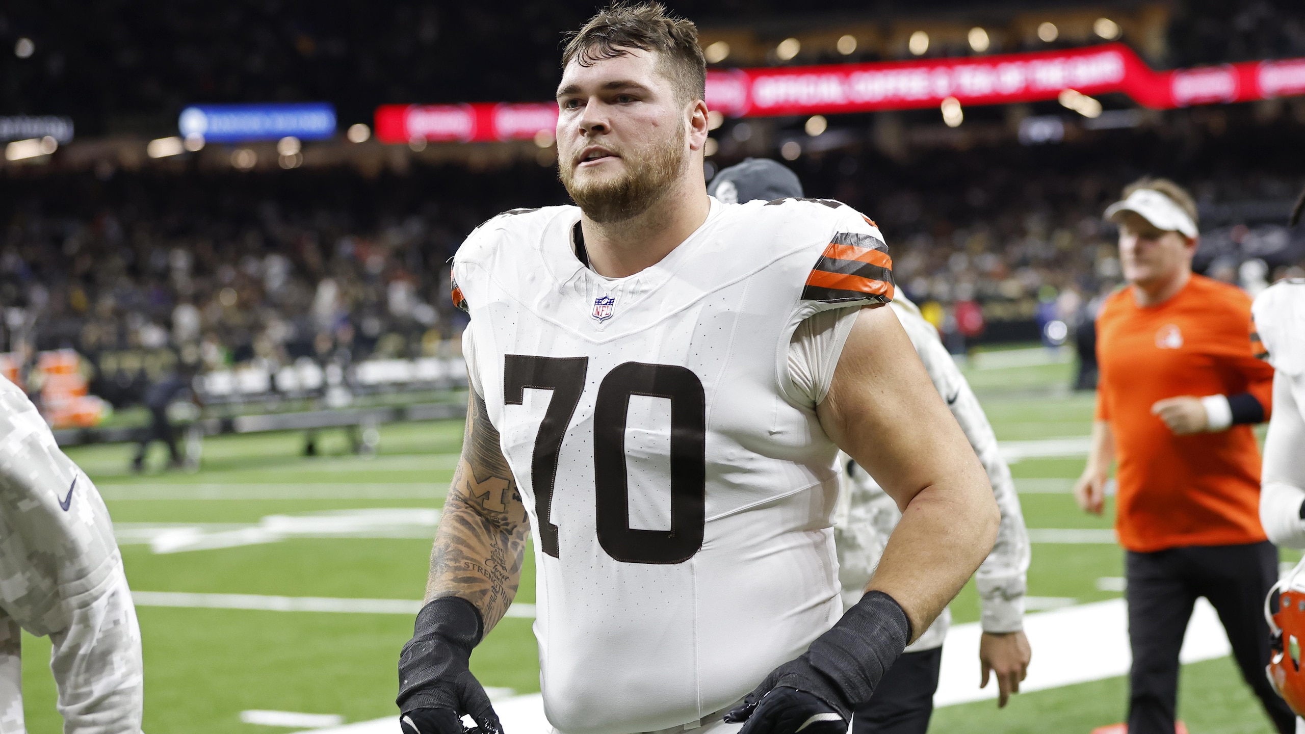Browns Saints Football