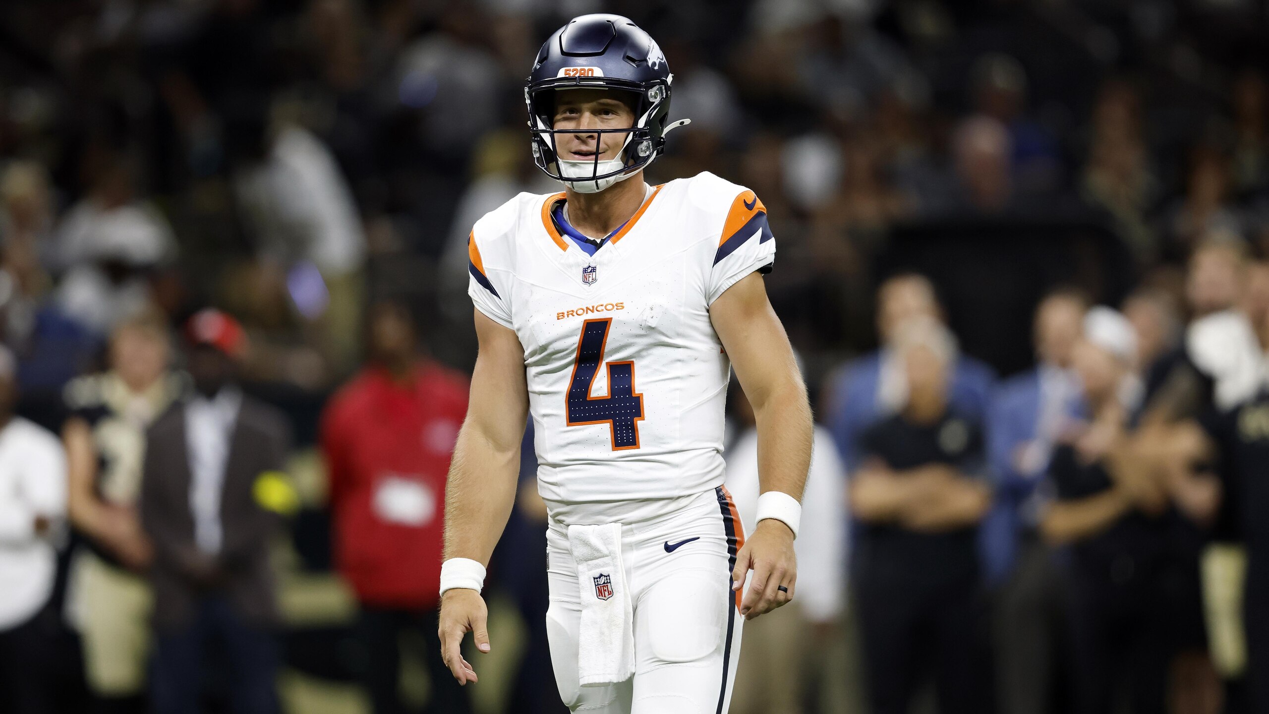 Broncos Saints Football