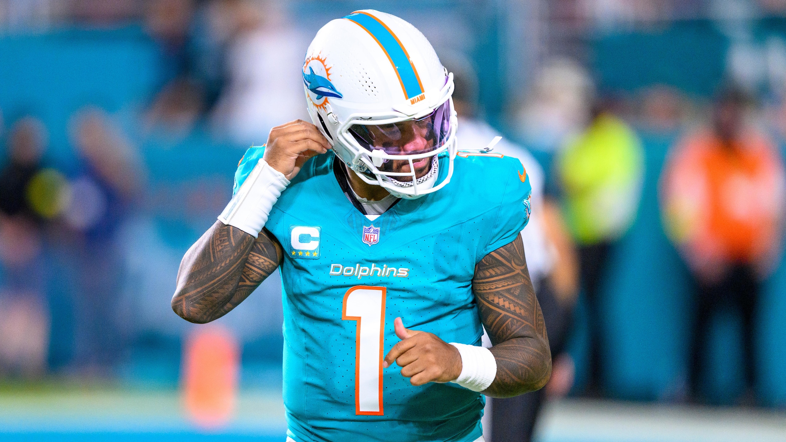 Ravens Dolphins Football