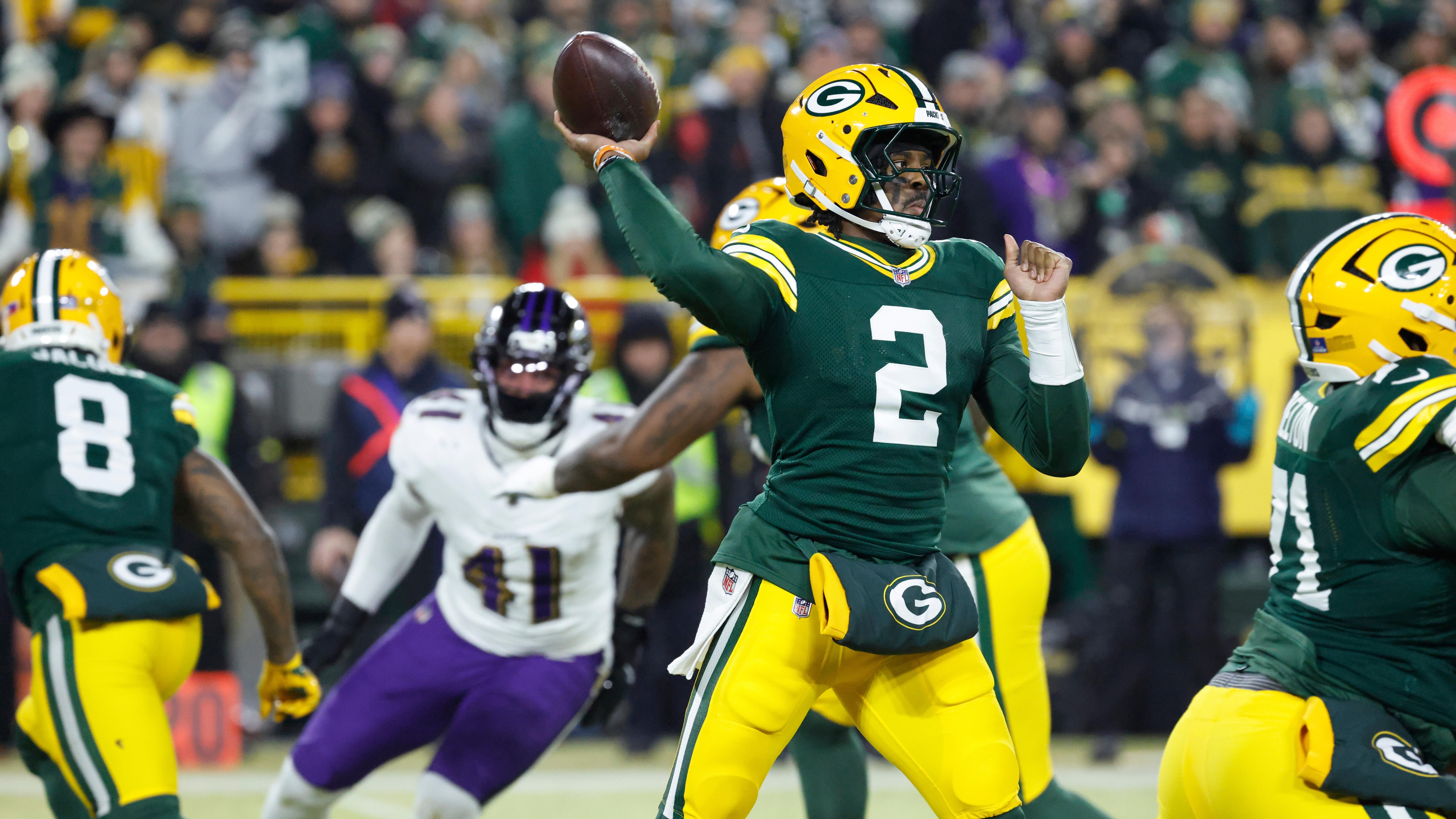 Ravens Packers Football