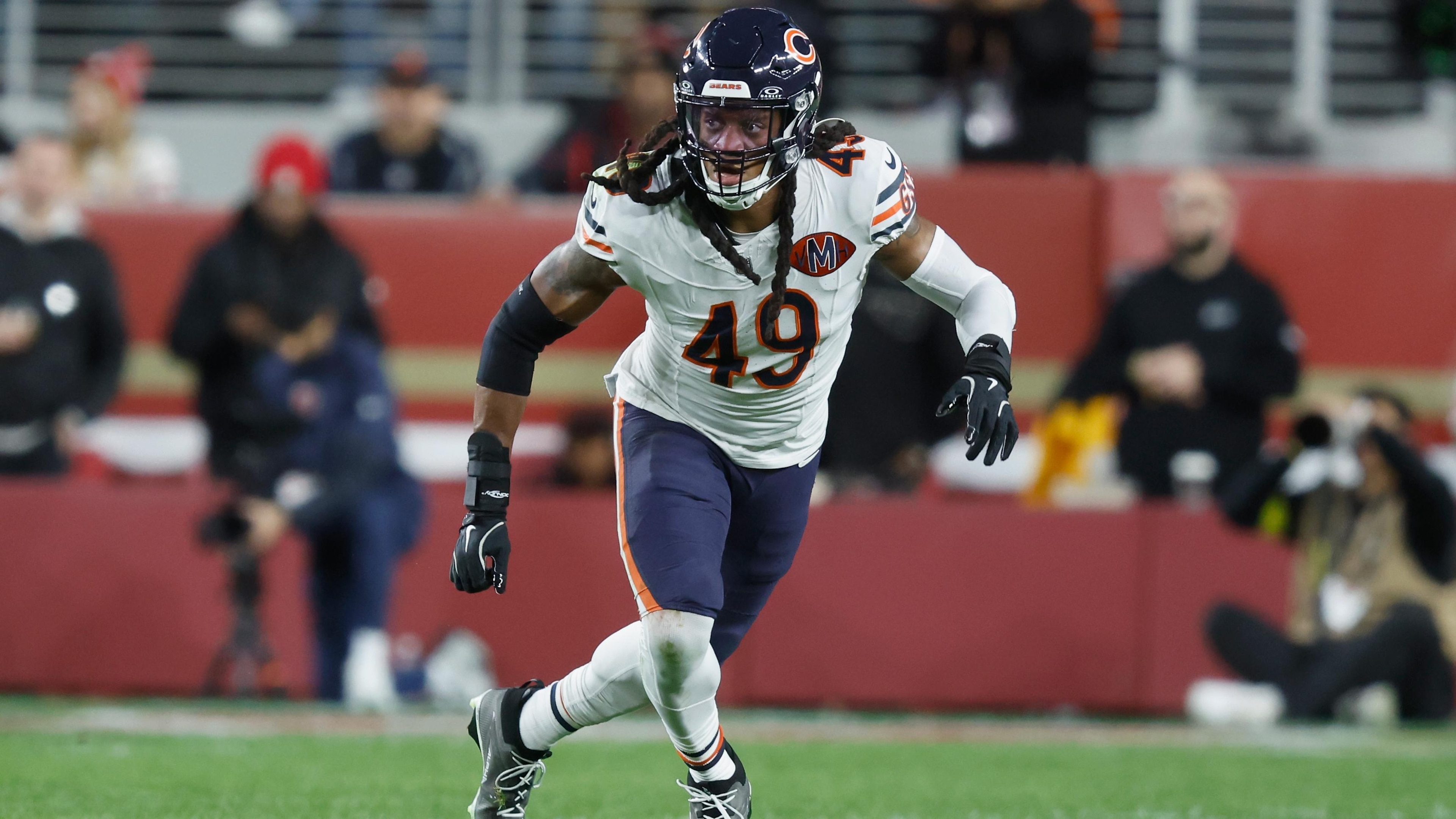 Bears 49ers Football
