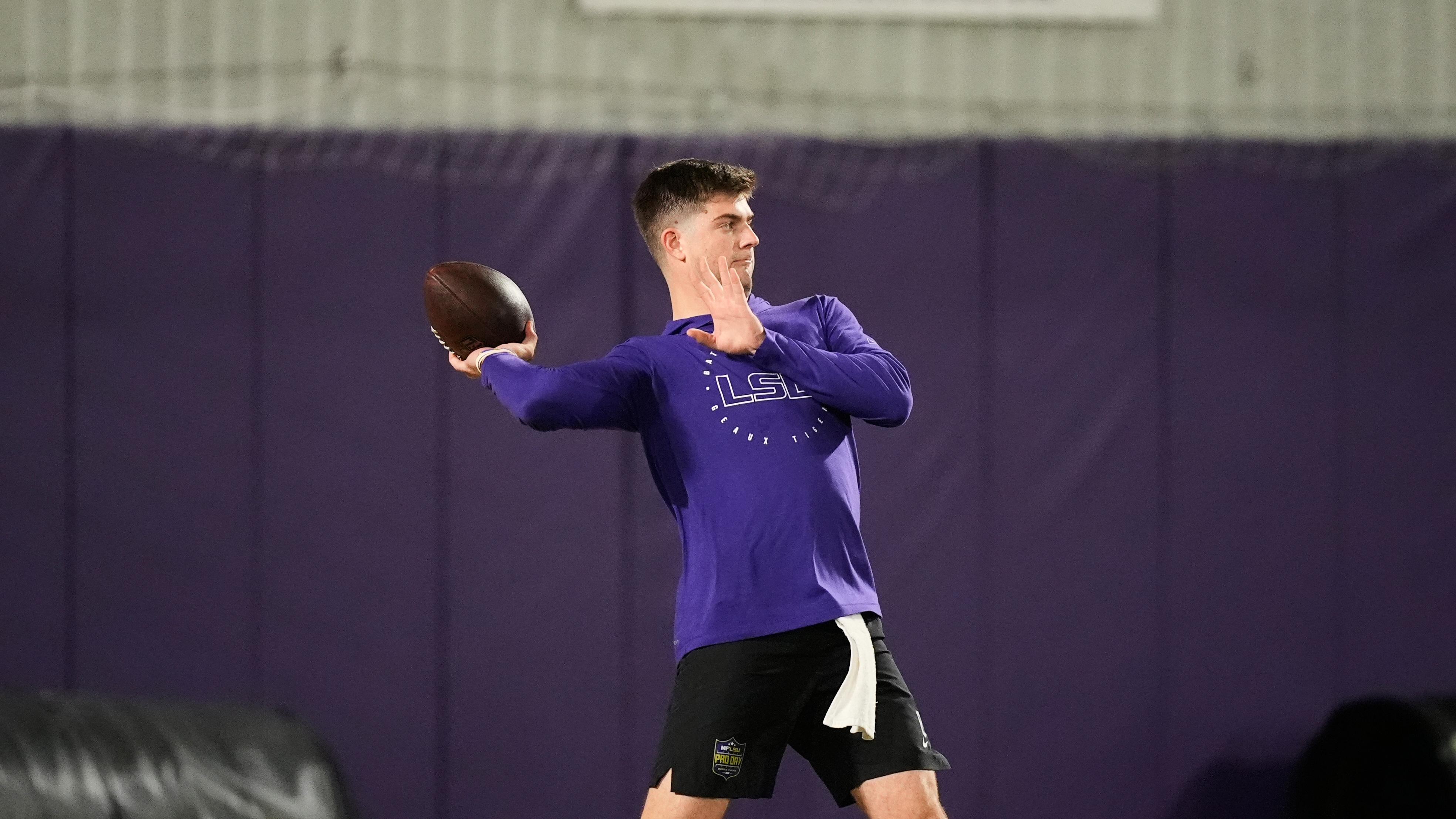 LSU Pro Day Football