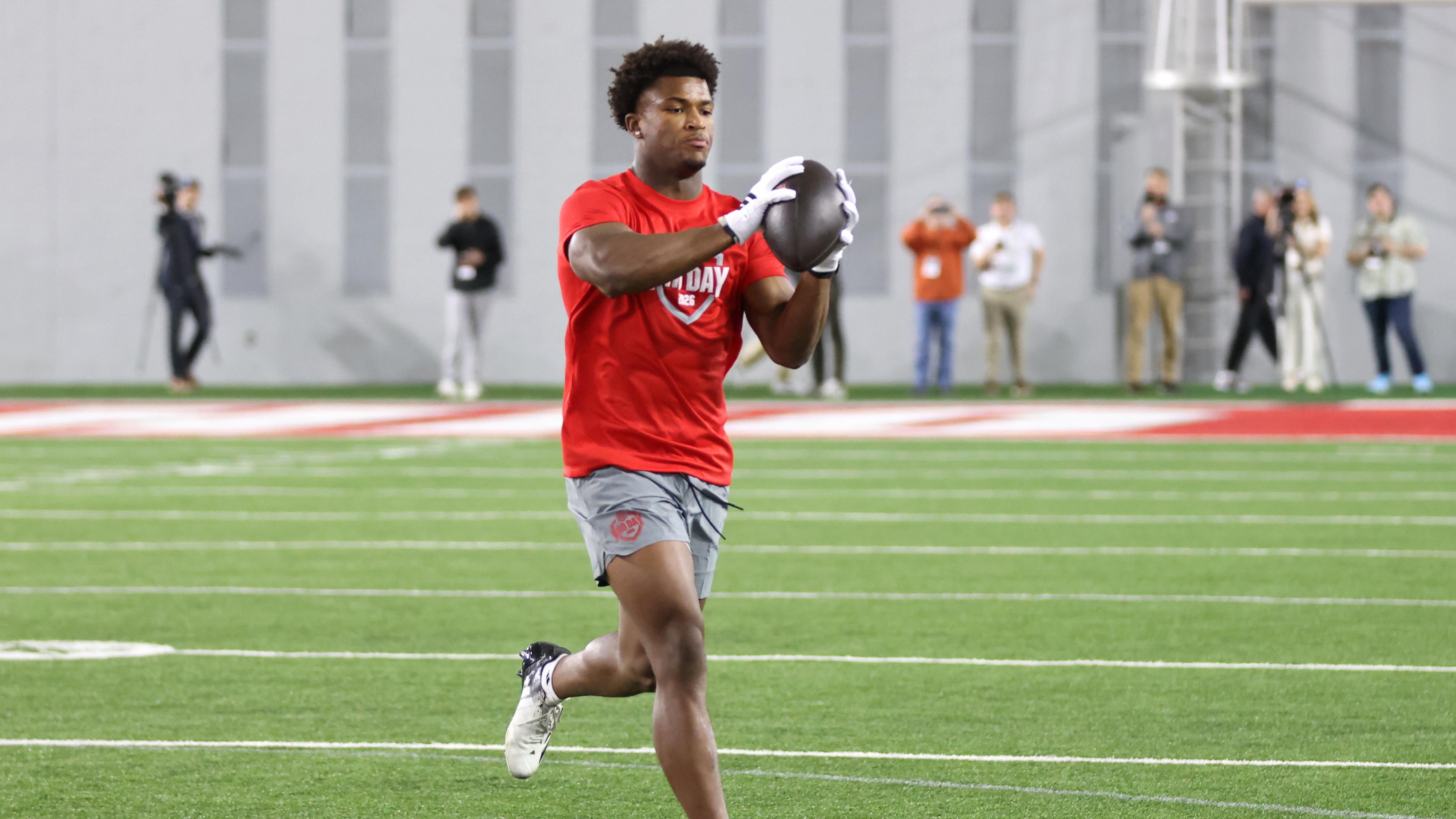 Ohio State Pro Day football