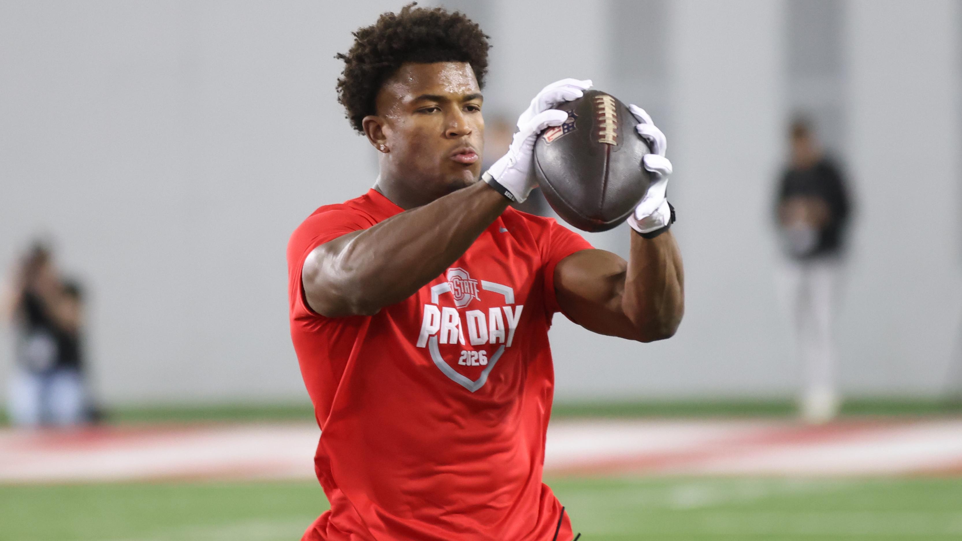 Ohio State Pro Day football