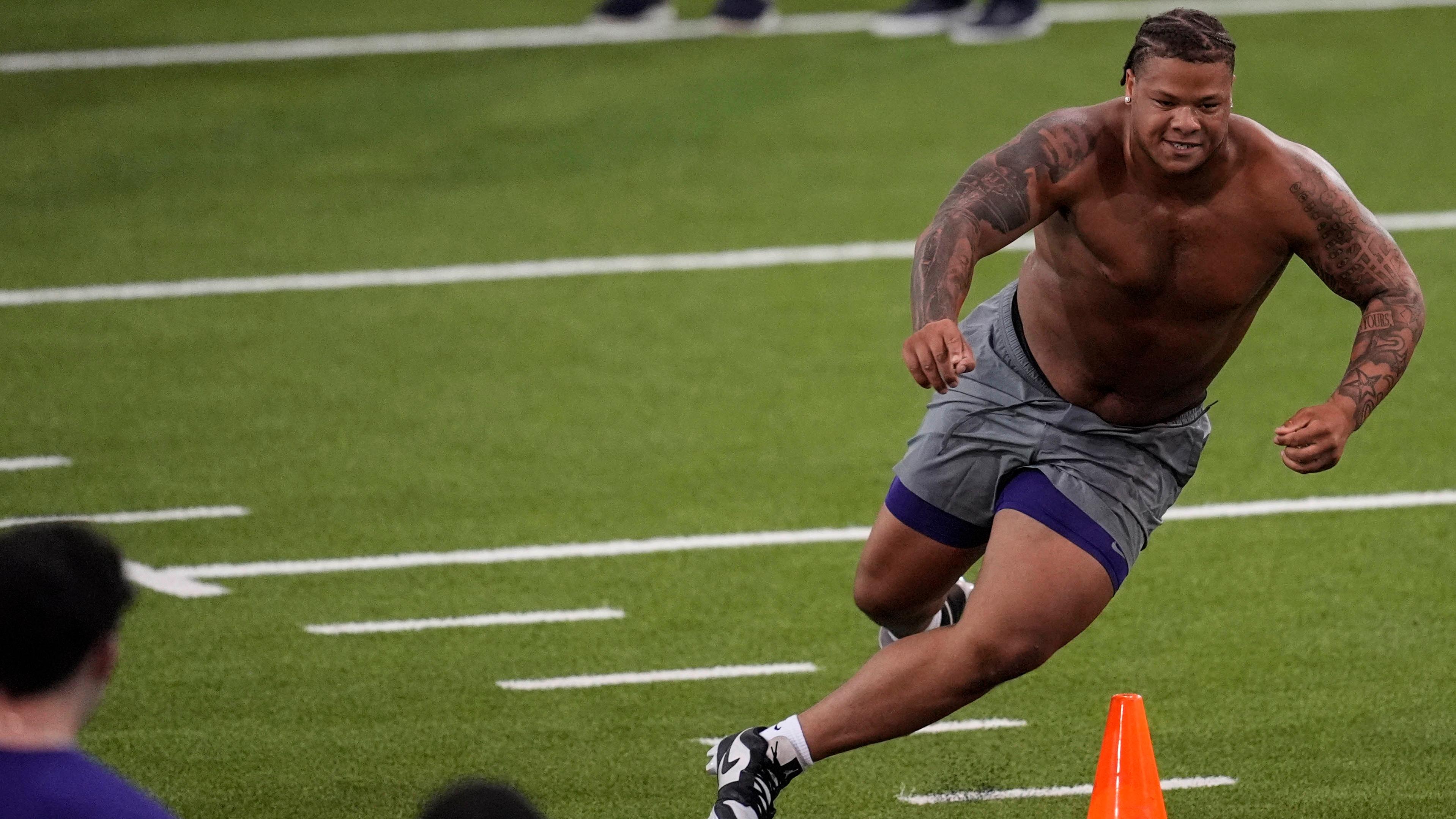 Clemson Pro Day Football