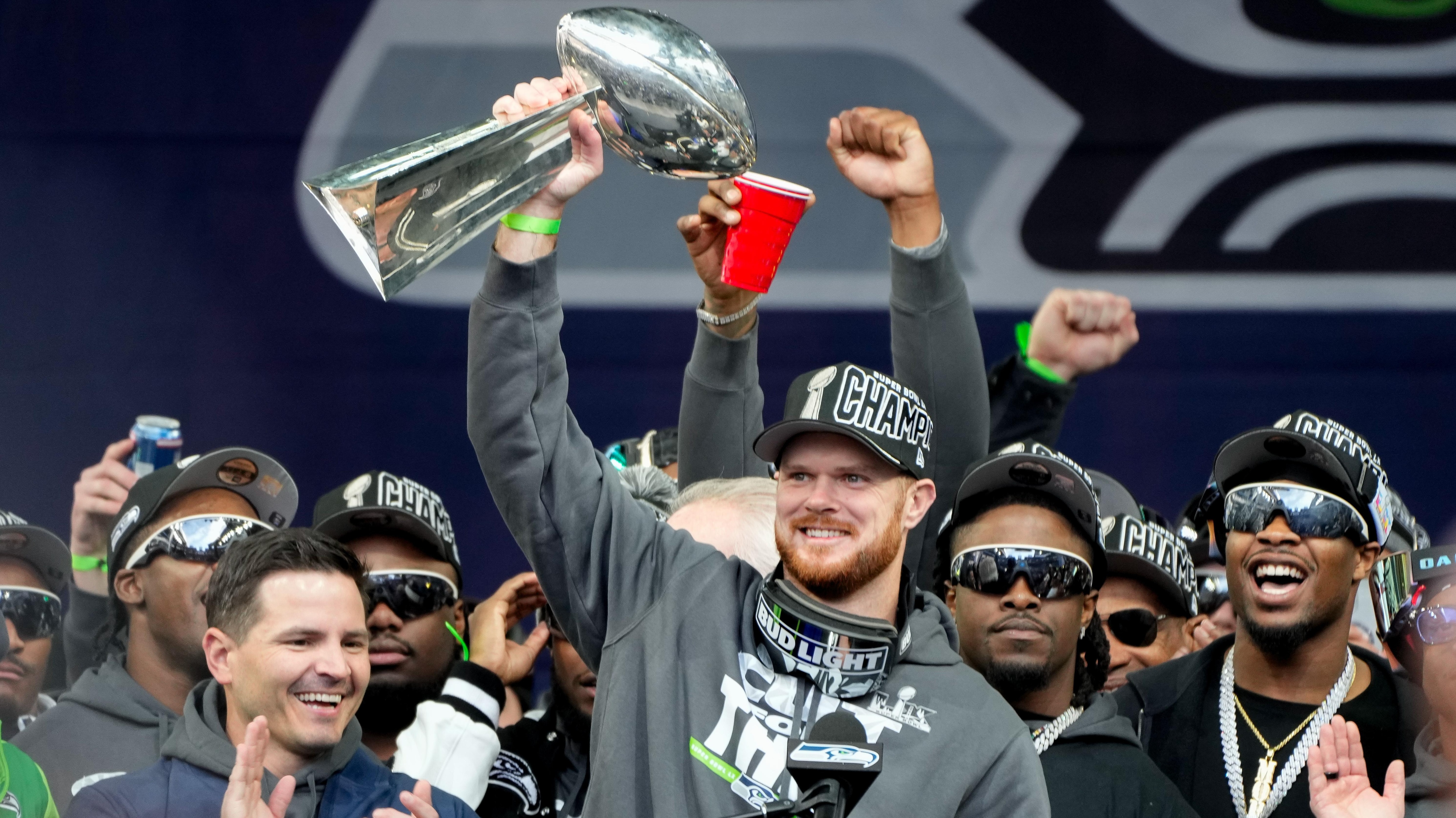 Super Bowl Parade Seahawks Football