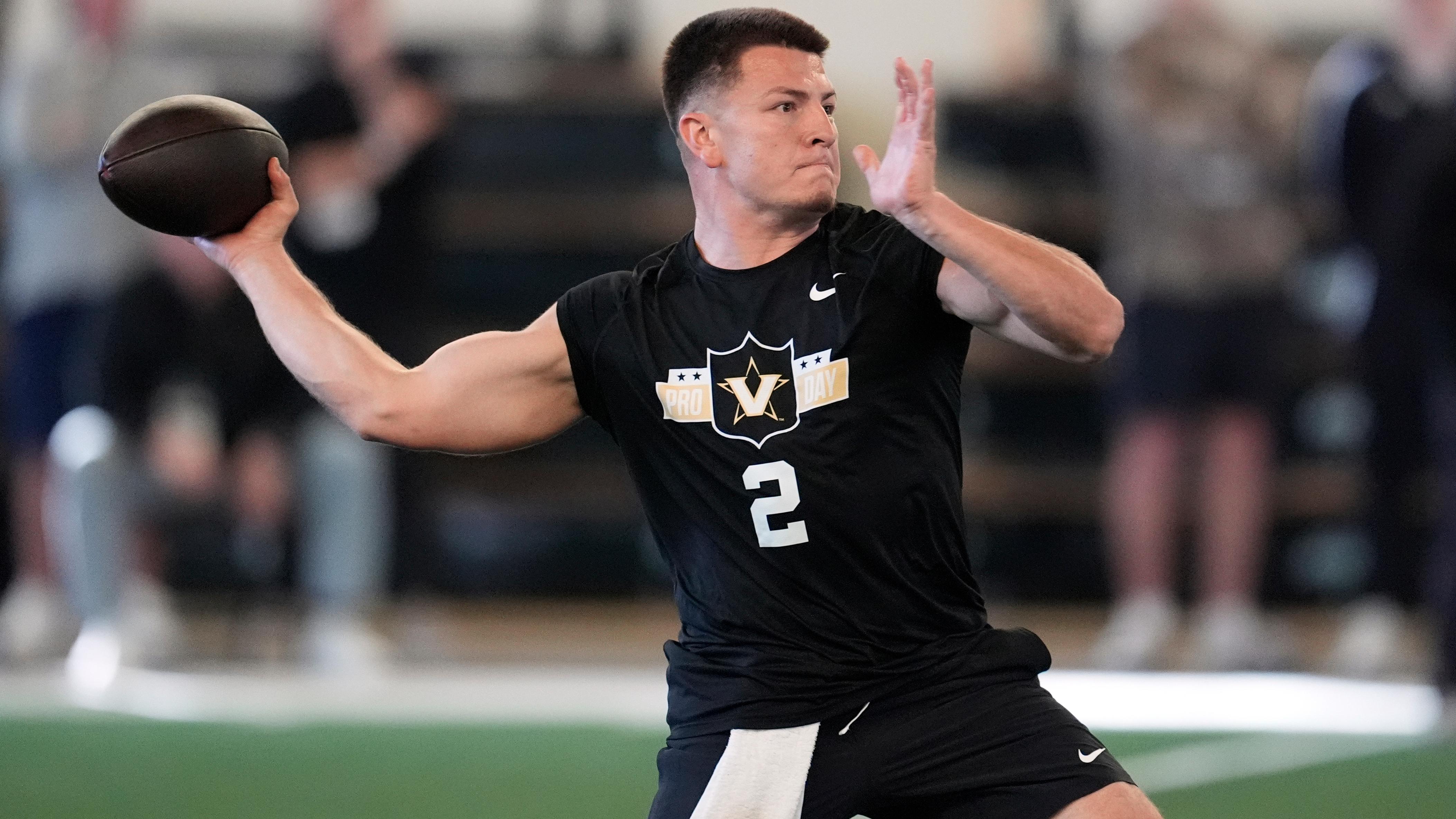 Vanderbilt Pro Day Football