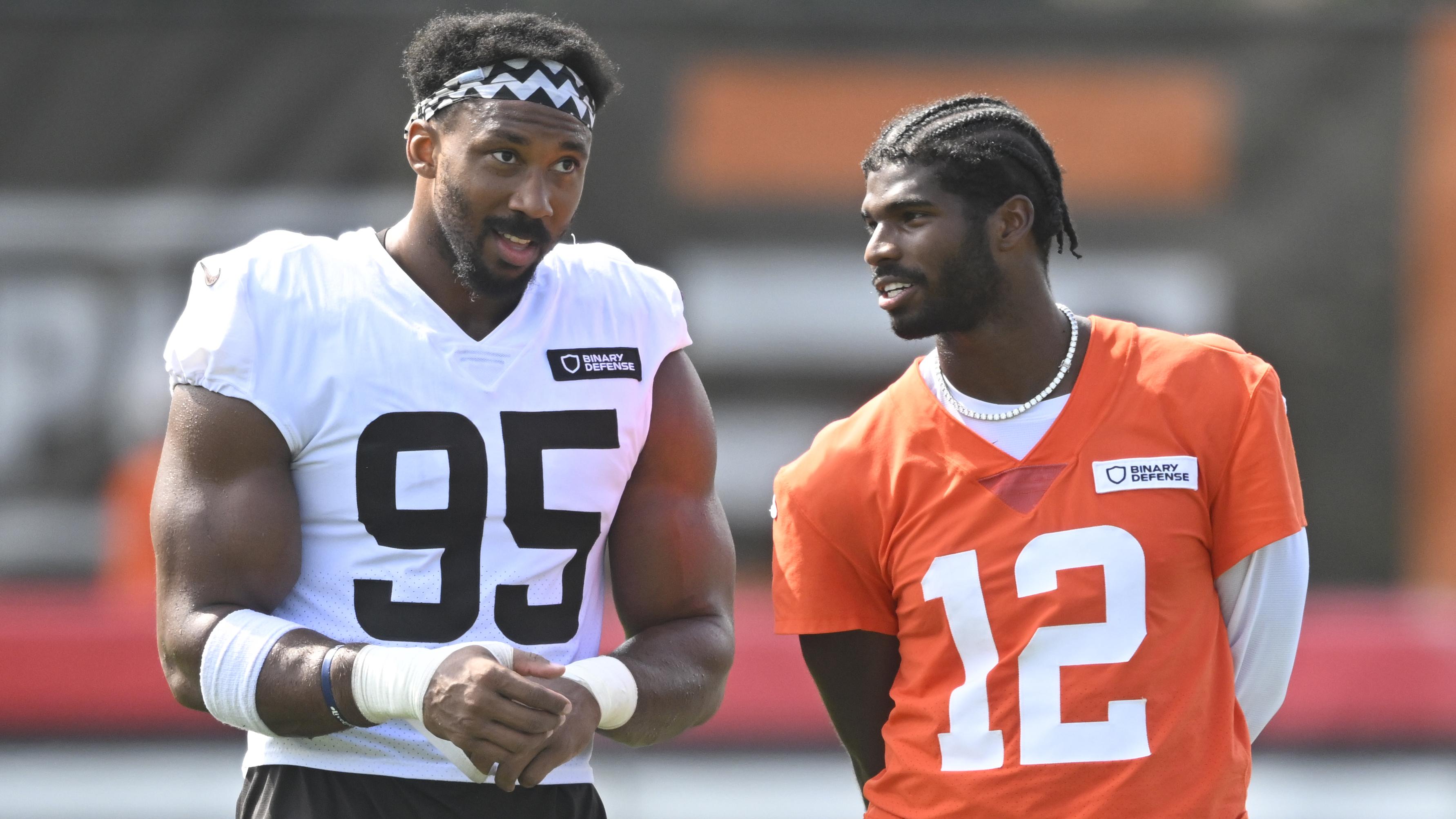 Browns Camp Football
