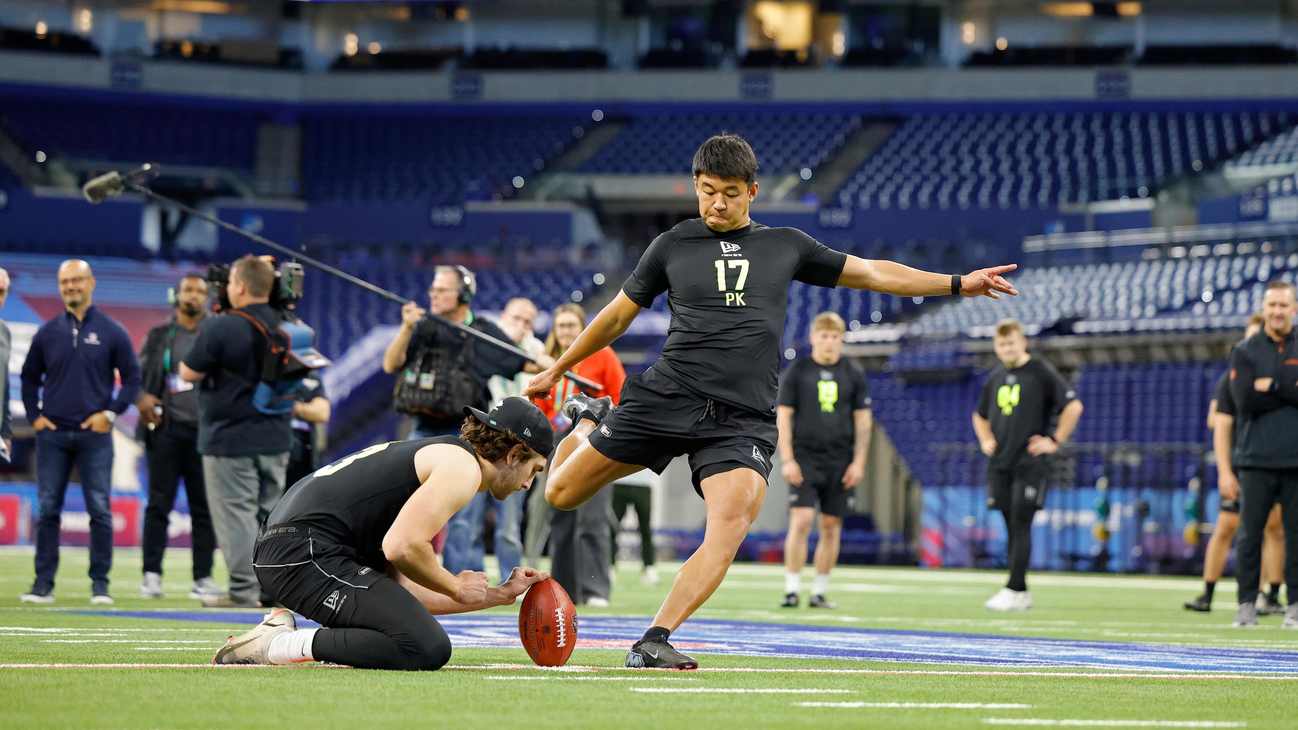 Raiders Get 'Tokyo Toe' Kicker