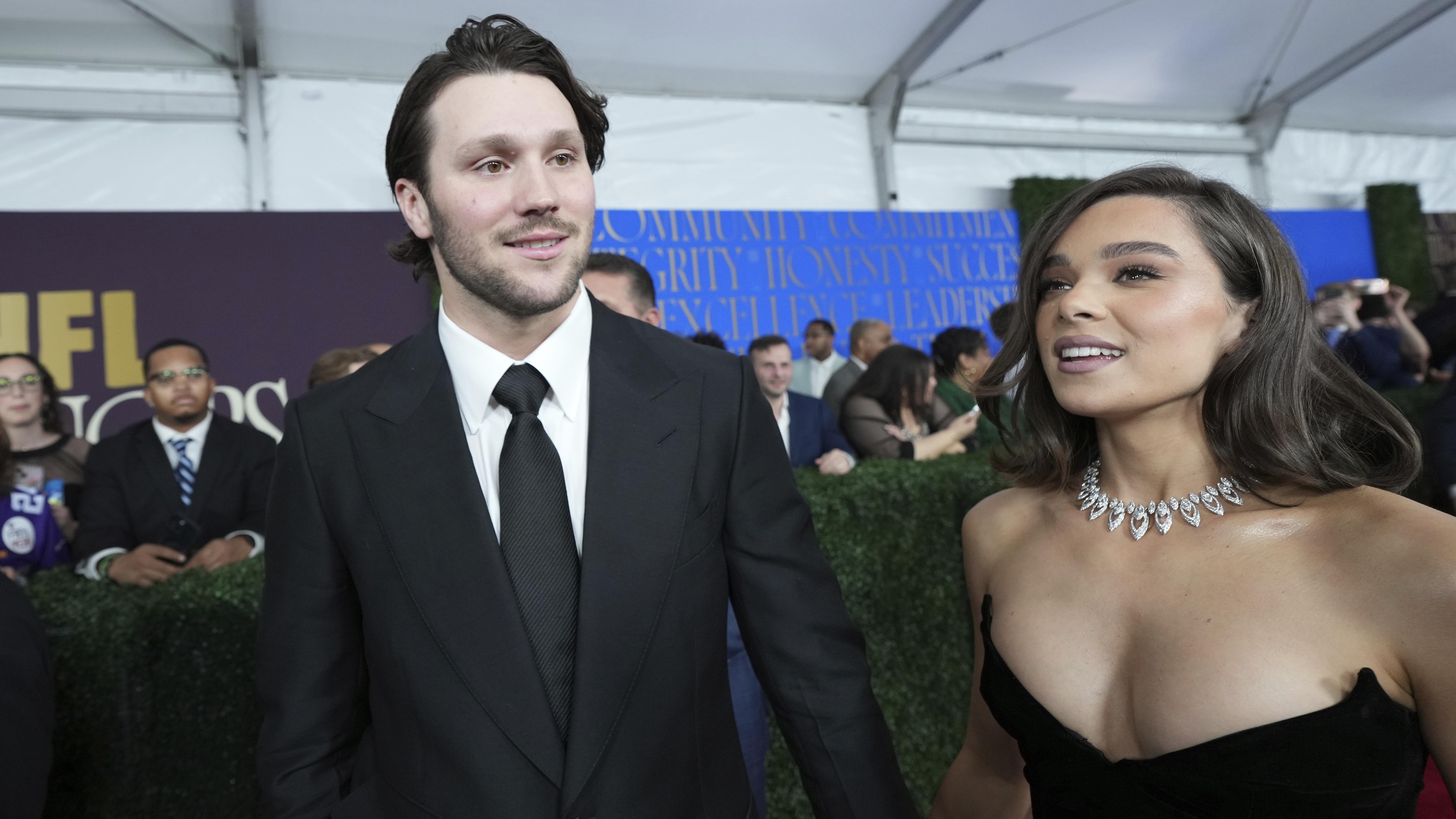 Josh Allen, Hailee Steinfeld Announce Birth of Child, 'Our Baby Girl Has Arrived!!'