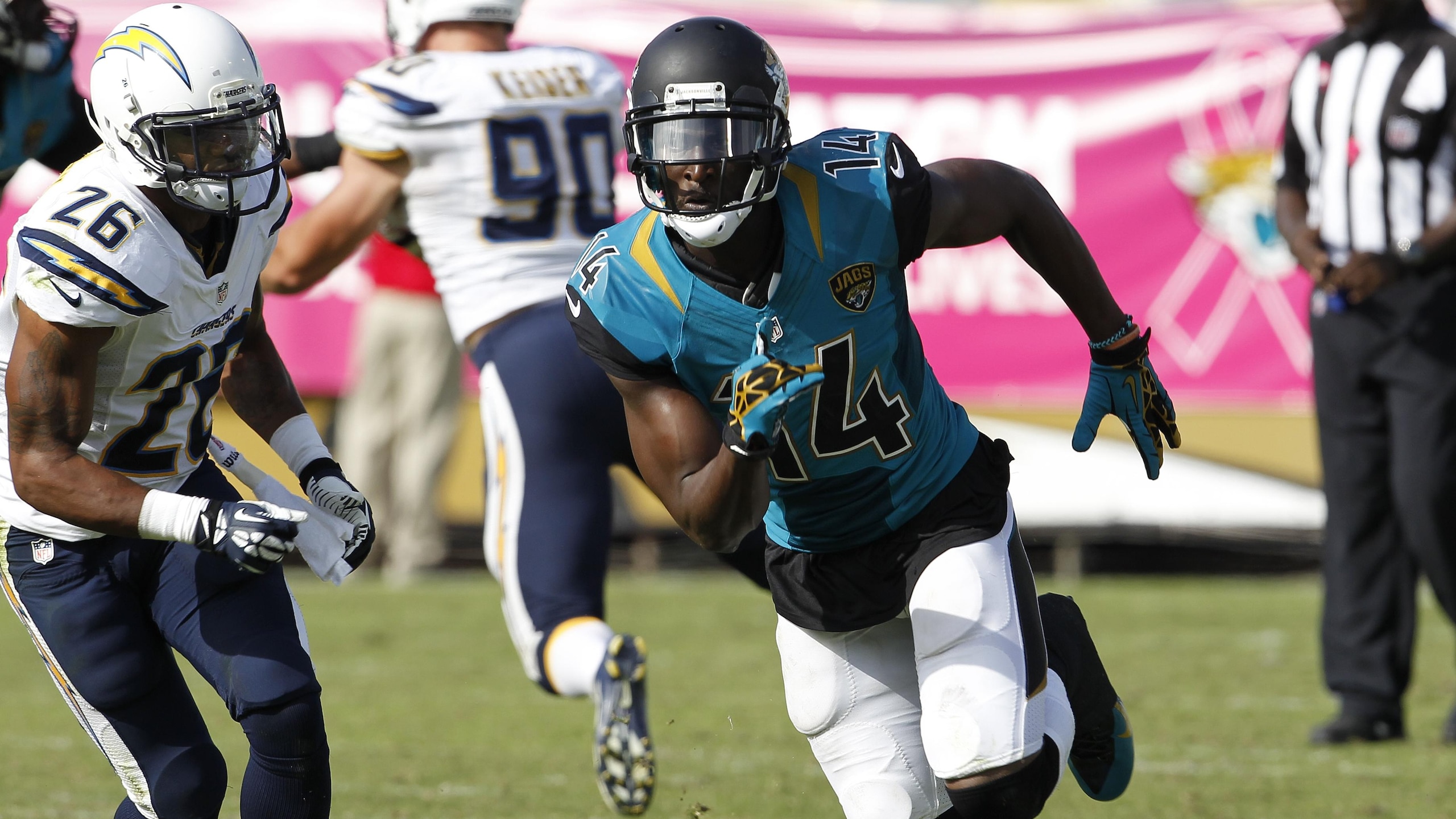 Chargers Jaguars Football