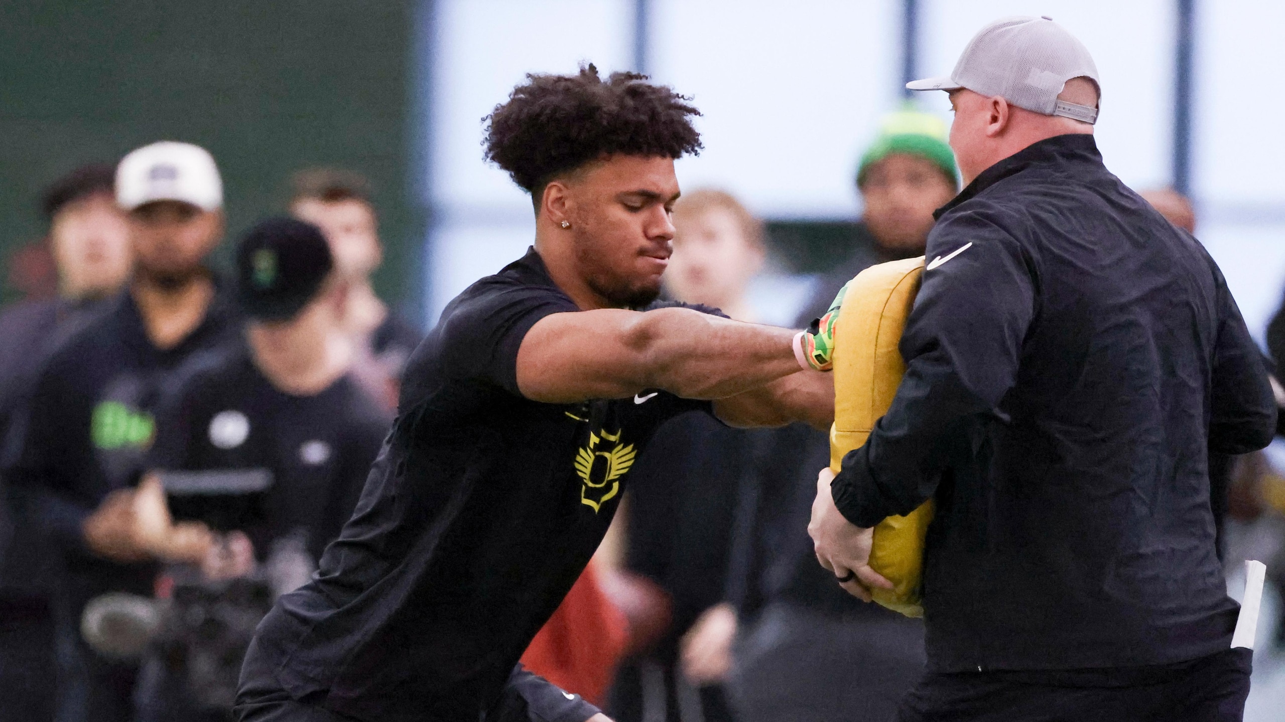 Oregon Pro Day Football