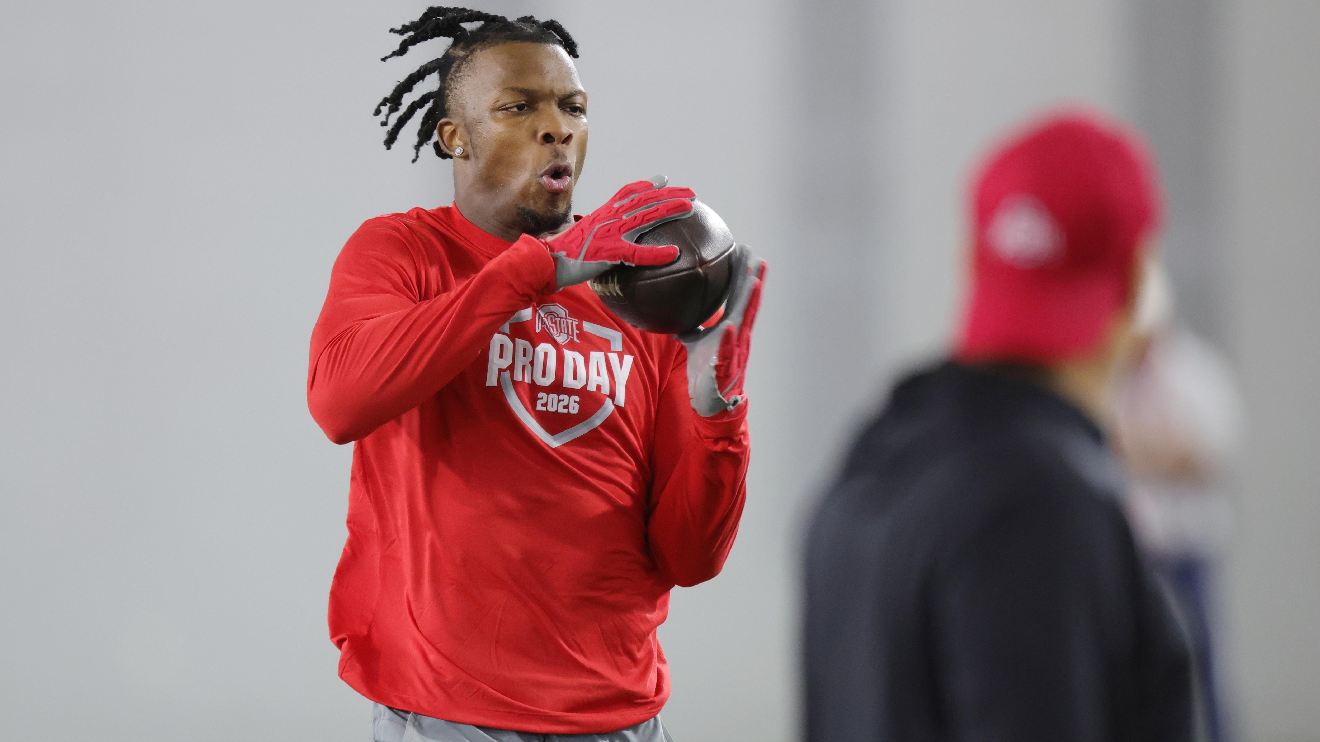 Ohio State Pro Day football