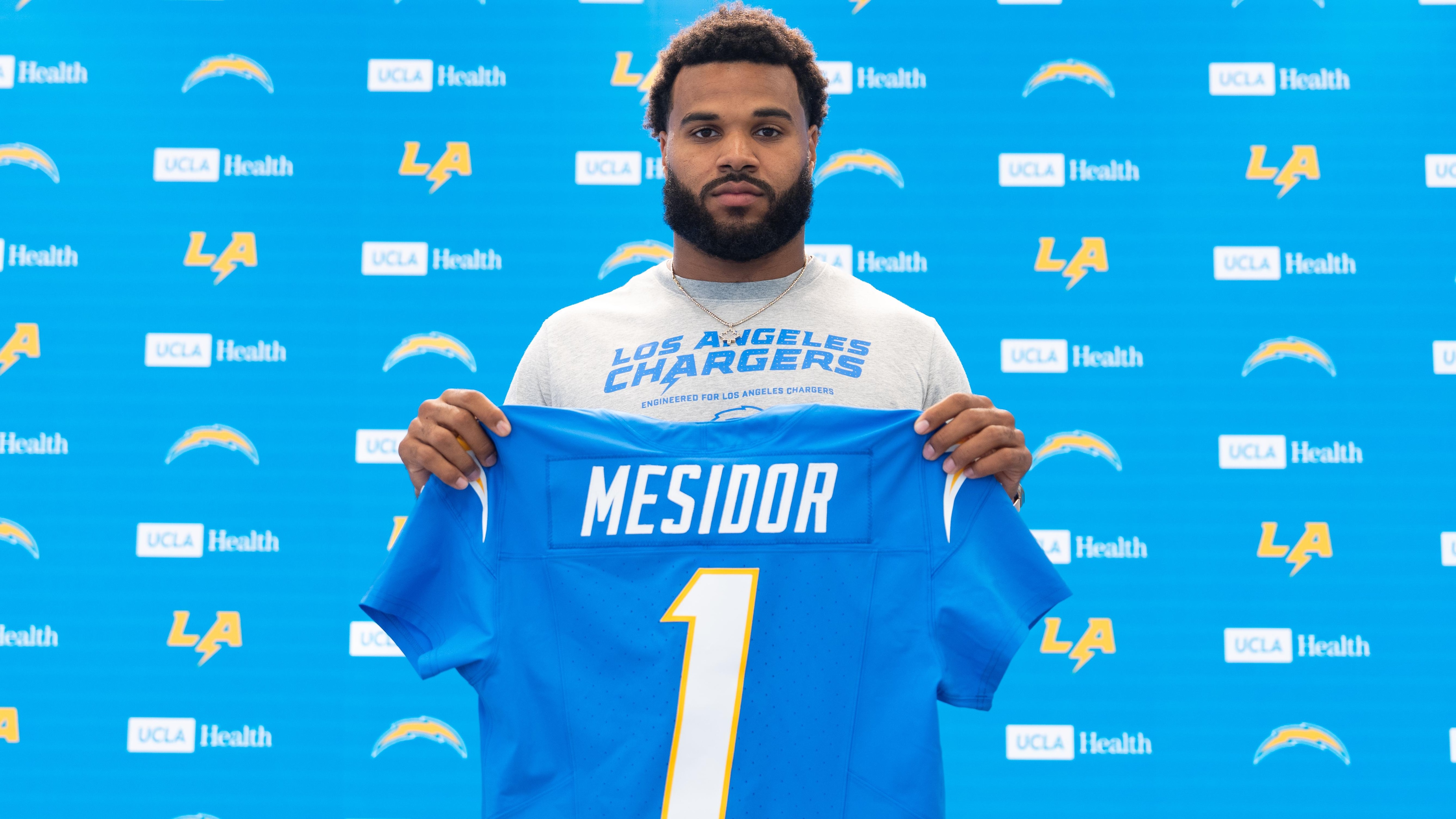 Chargers Draft Mesidor Football