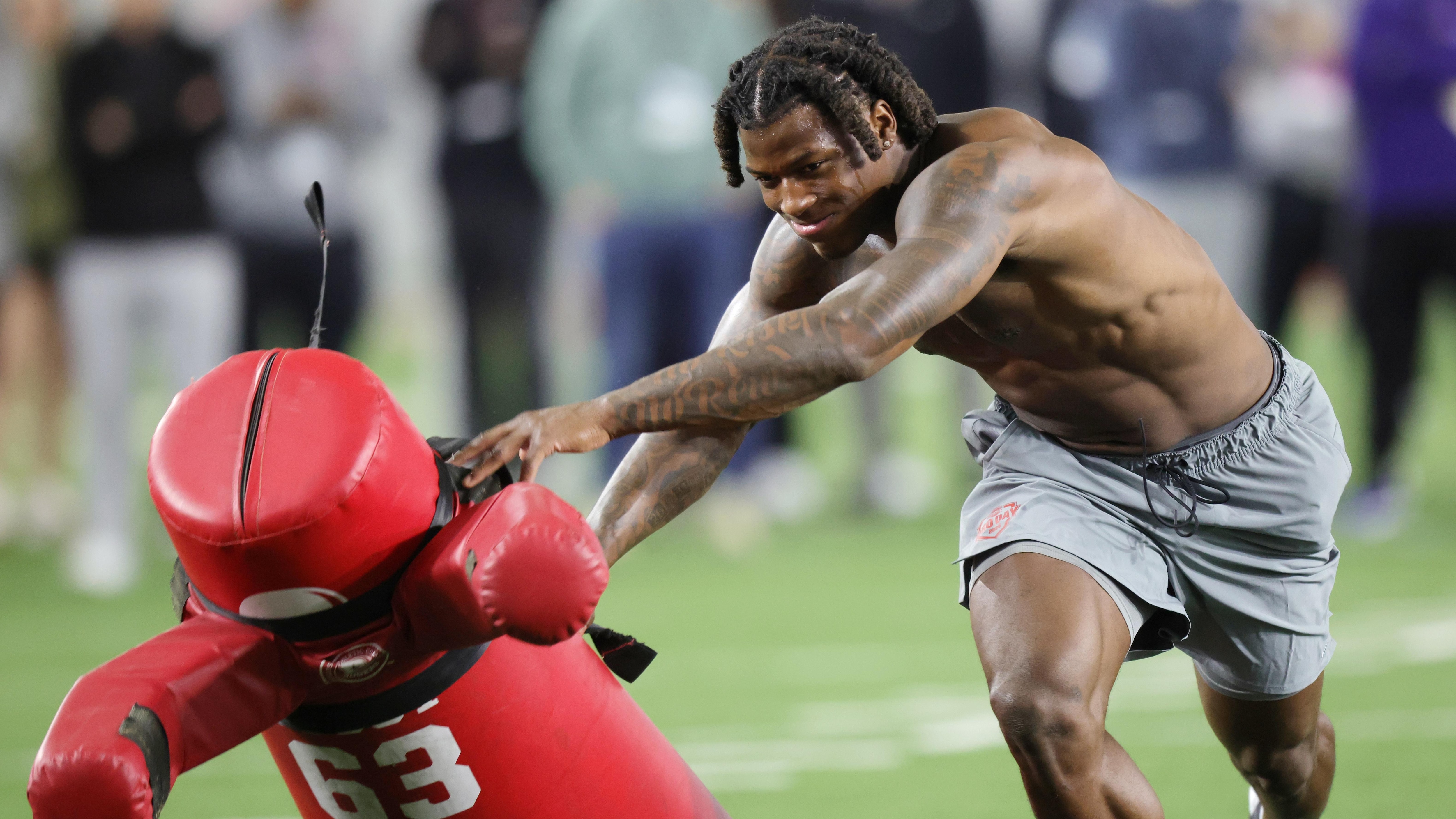 Ohio State Pro Day football