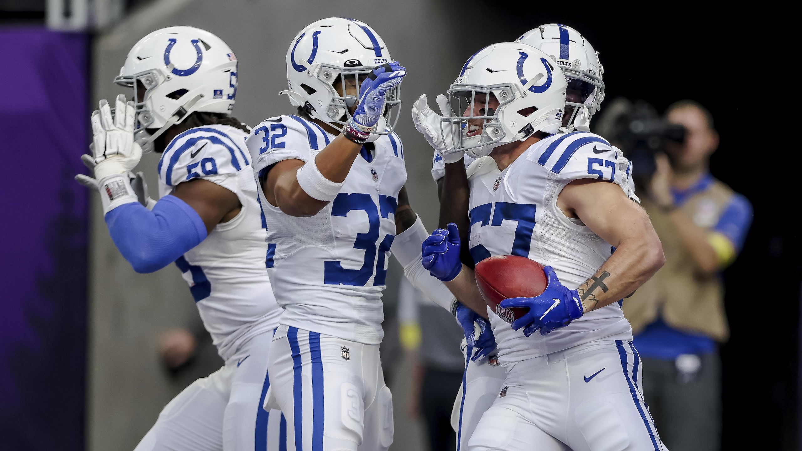 Colts Vikings Football