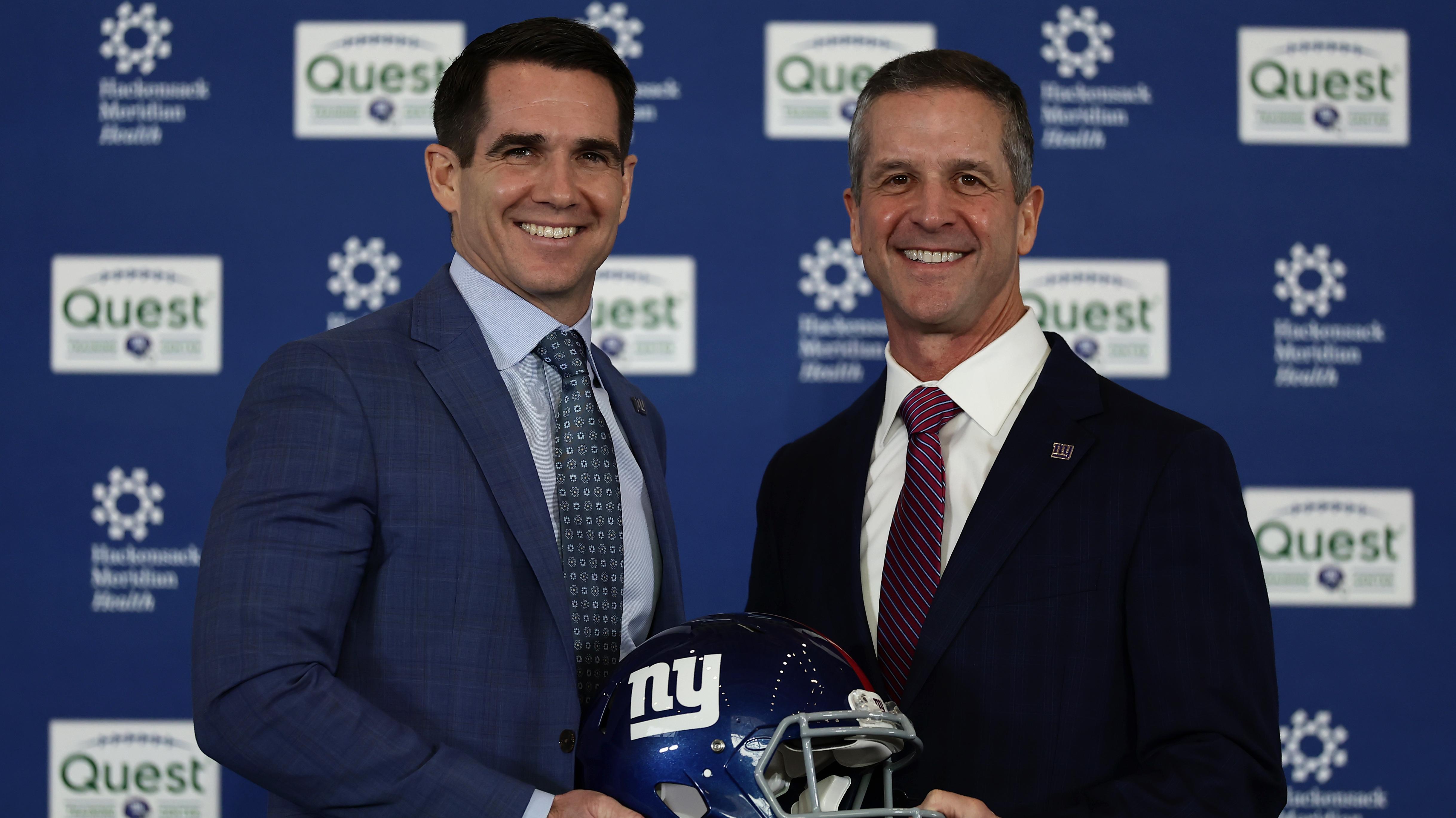 Giants Harbaugh Football