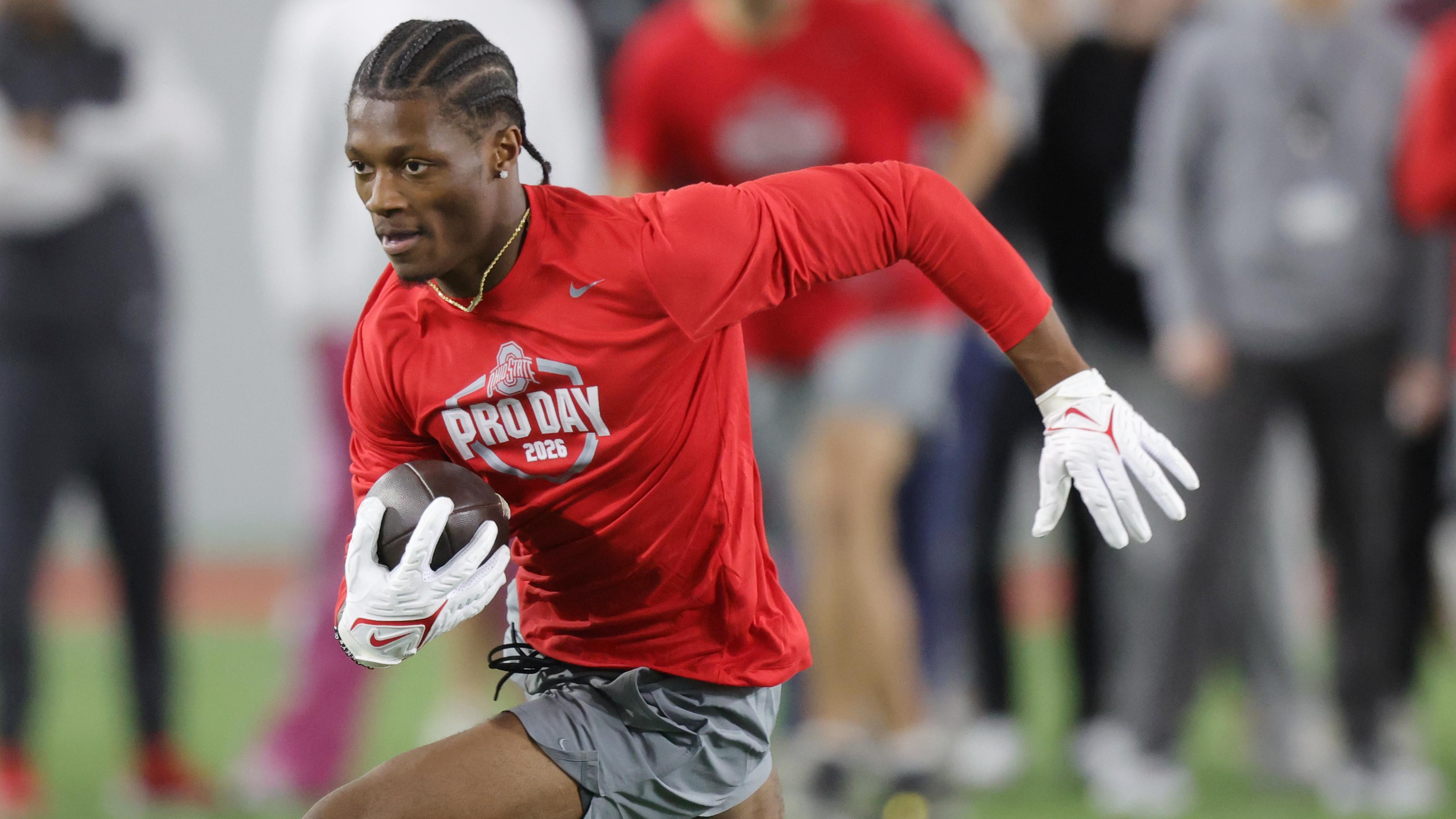 Ohio State Pro Day football