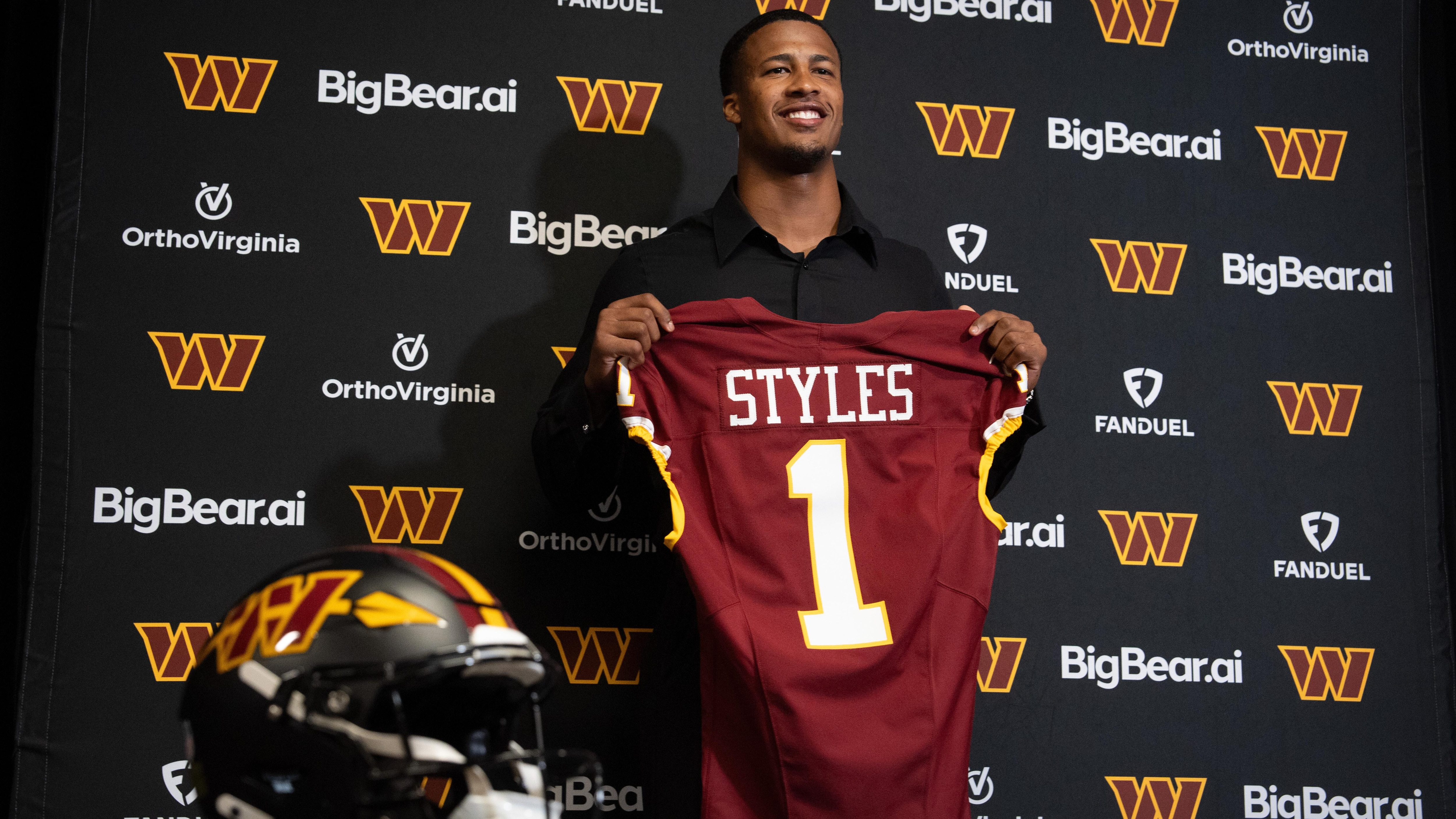 Commanders Draft Football