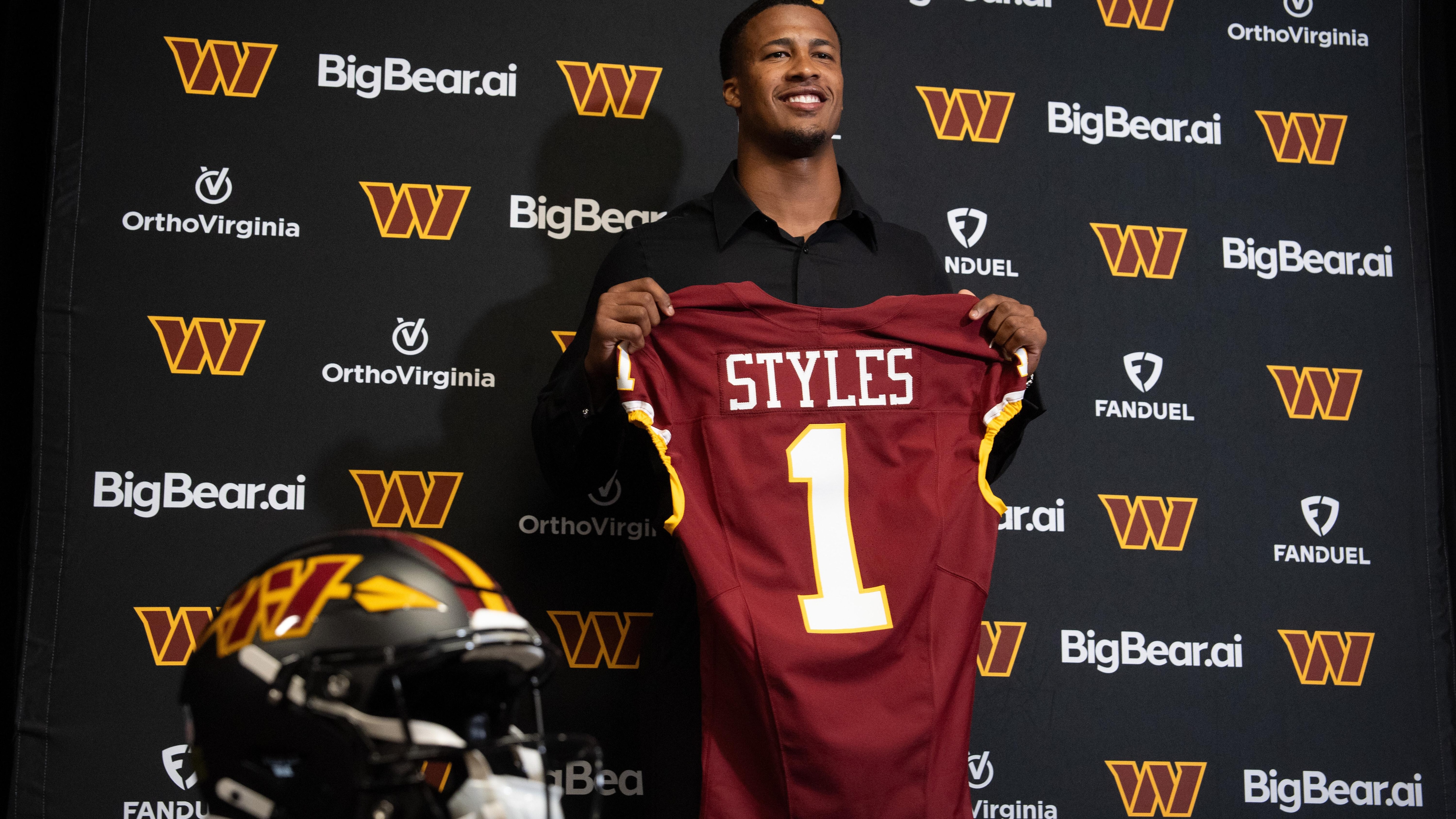 Commanders Draft Football