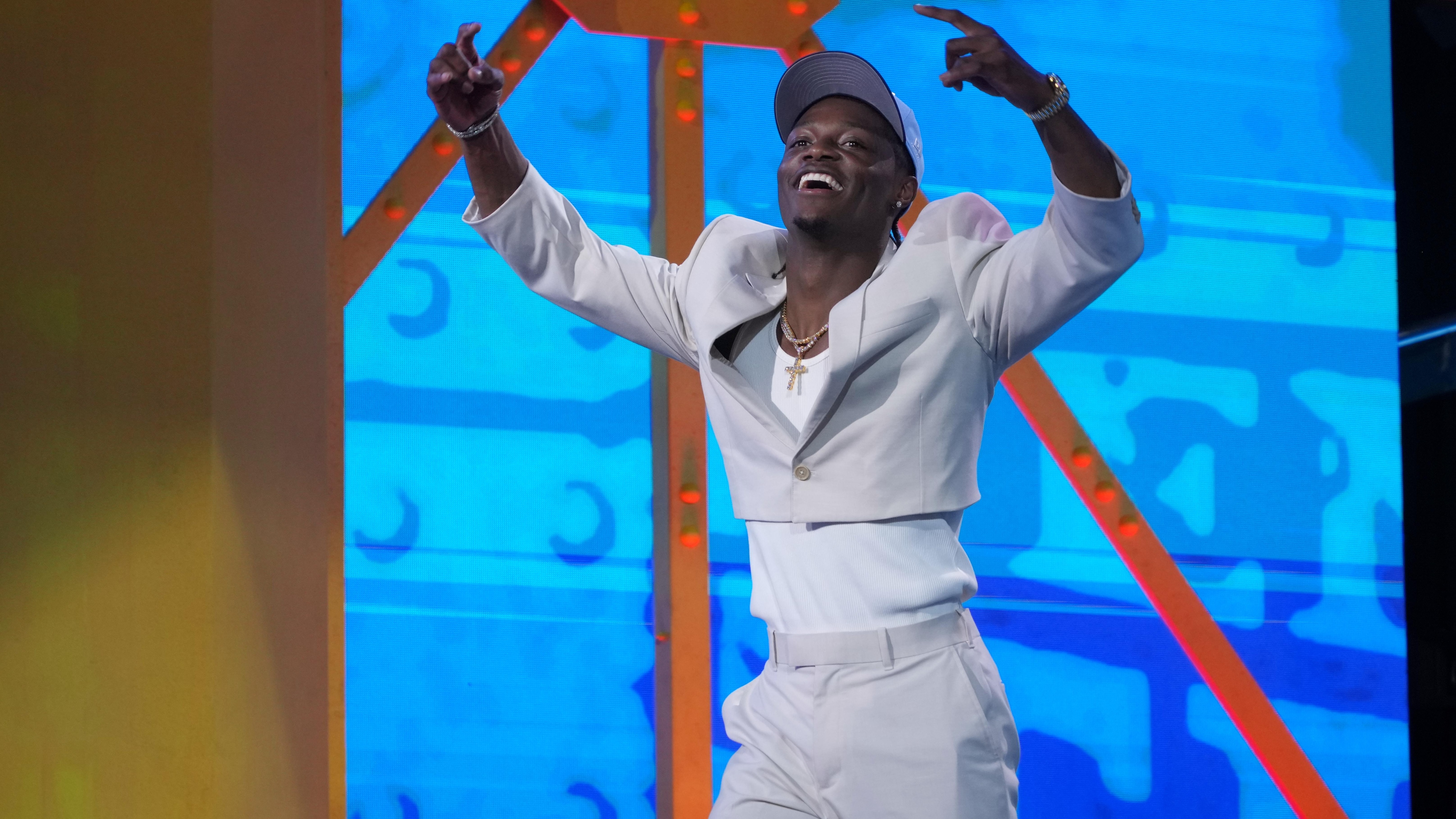 APTOPIX NFL Draft Football