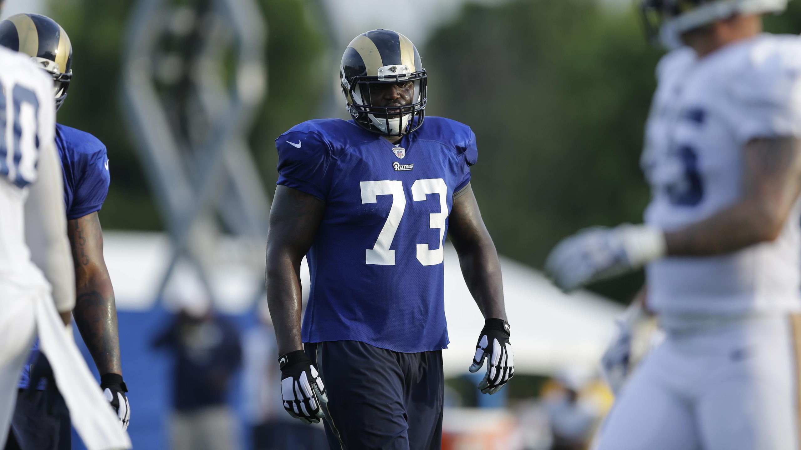 Rams Camp Football