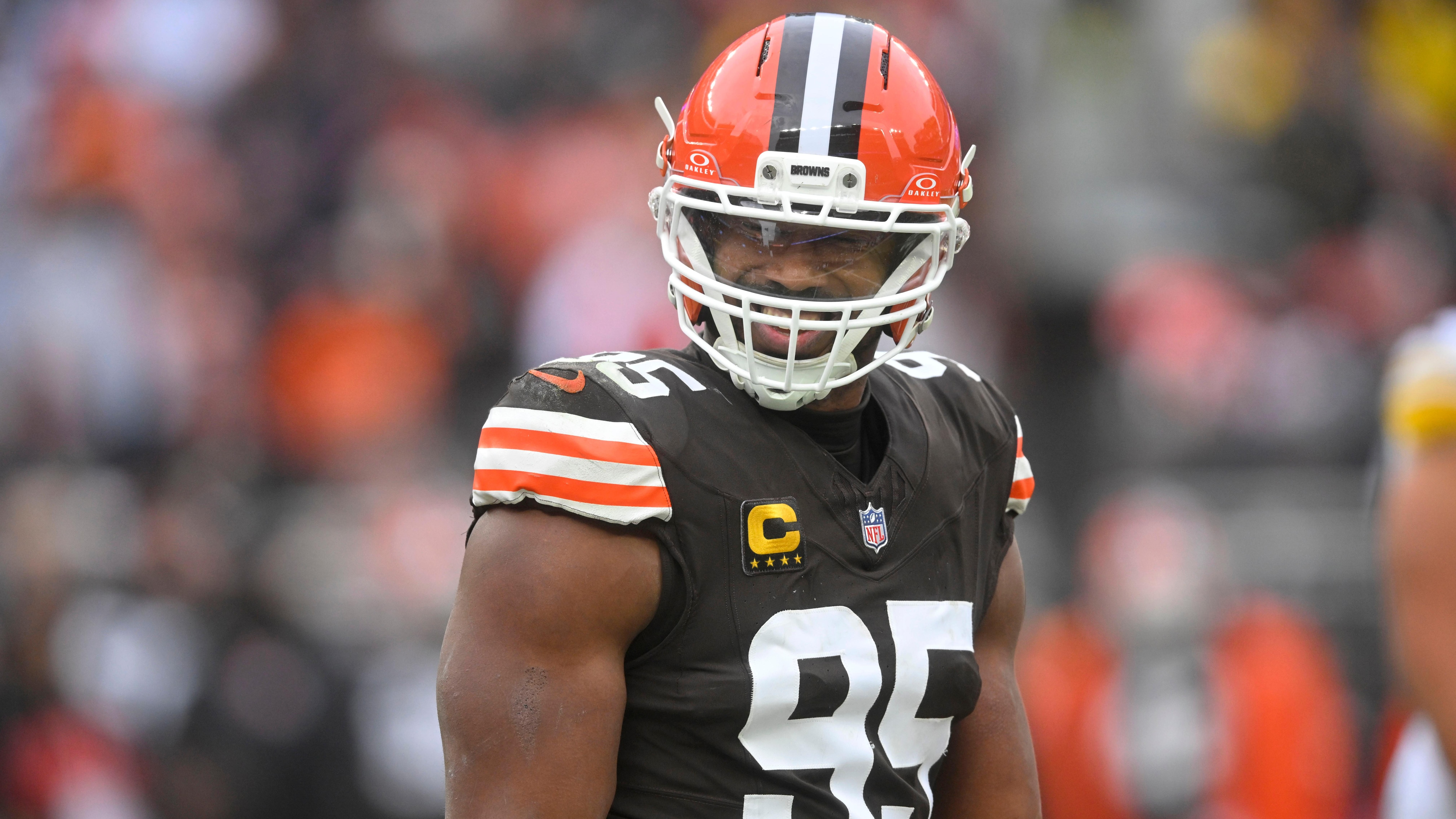 Myles Garrett Trade Rumors Fueled by NFL Exec After Contract Adjusted ...