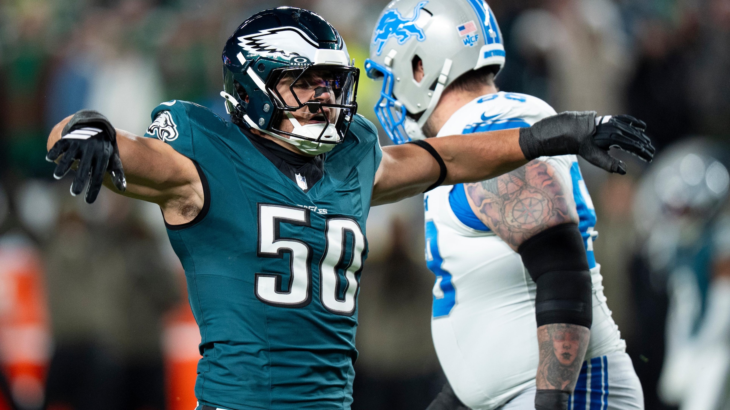 Lions Eagles Football