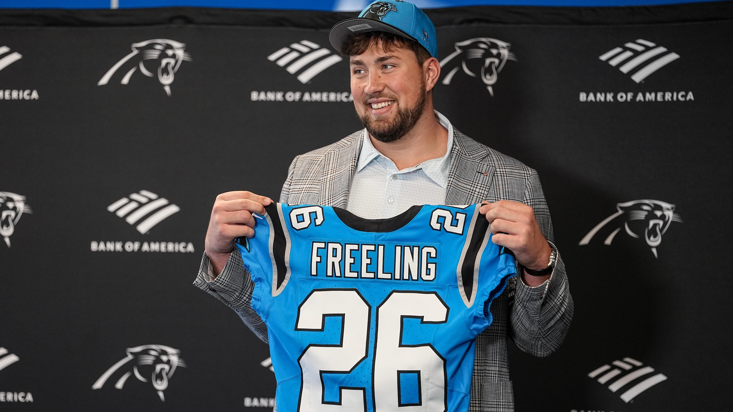 Panthers Draft Football