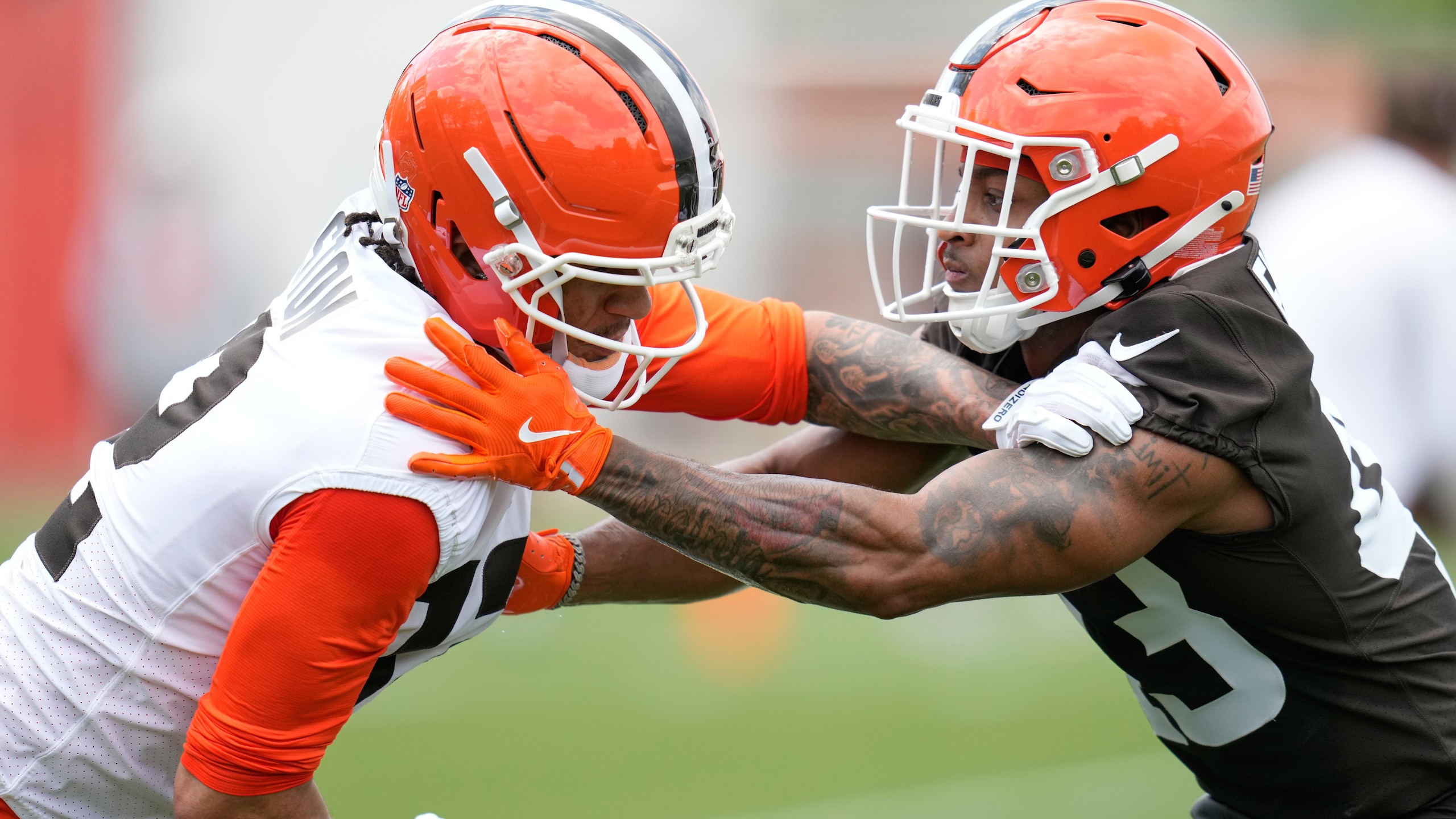 Browns Rookies Football